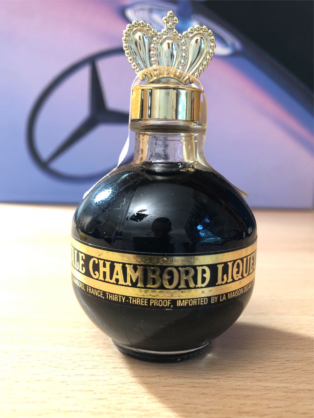 Royale Chambord Liqueur - La Maison Delan (50mL) alcohol collectible [Barcode 084380420078] - Main Image 3