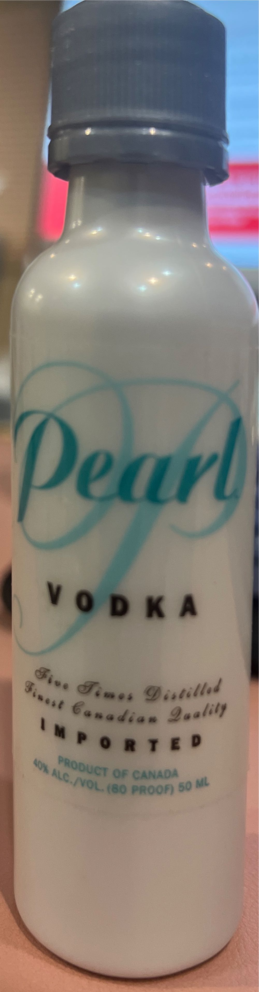 Pearl Vodka - Pearl Spirits (50mL) alcohol collectible [Barcode 649708002000] - Main Image 3