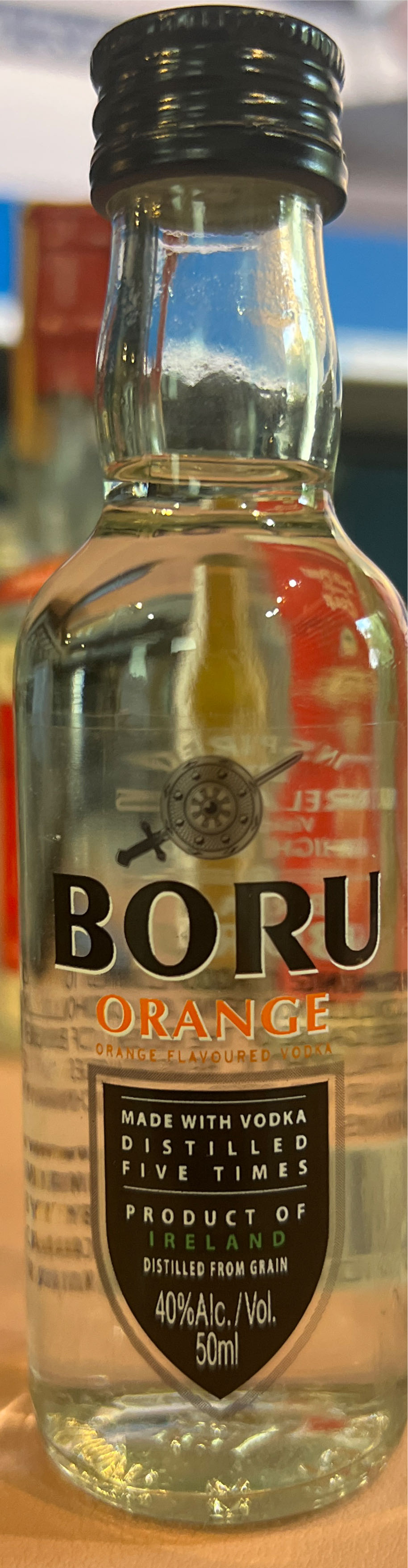 Boru Orange - Boru (50mL) alcohol collectible [Barcode 663881000226] - Main Image 3