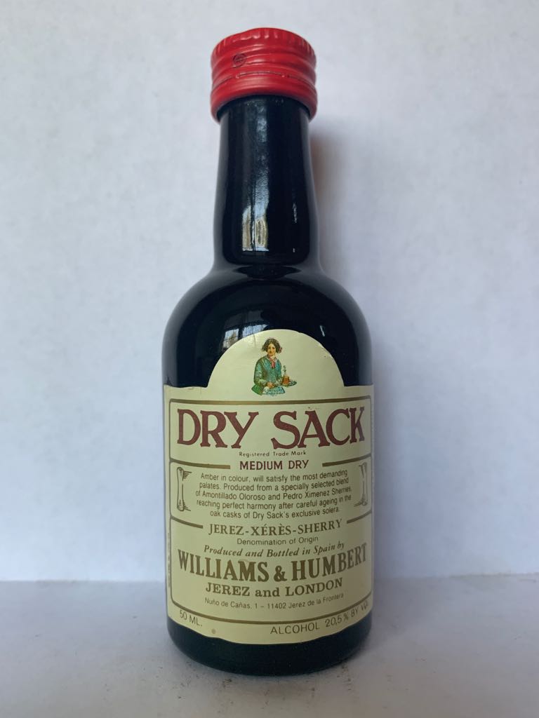 Dry Sack - Williams & Humbert (50mL) alcohol collectible - Main Image 2