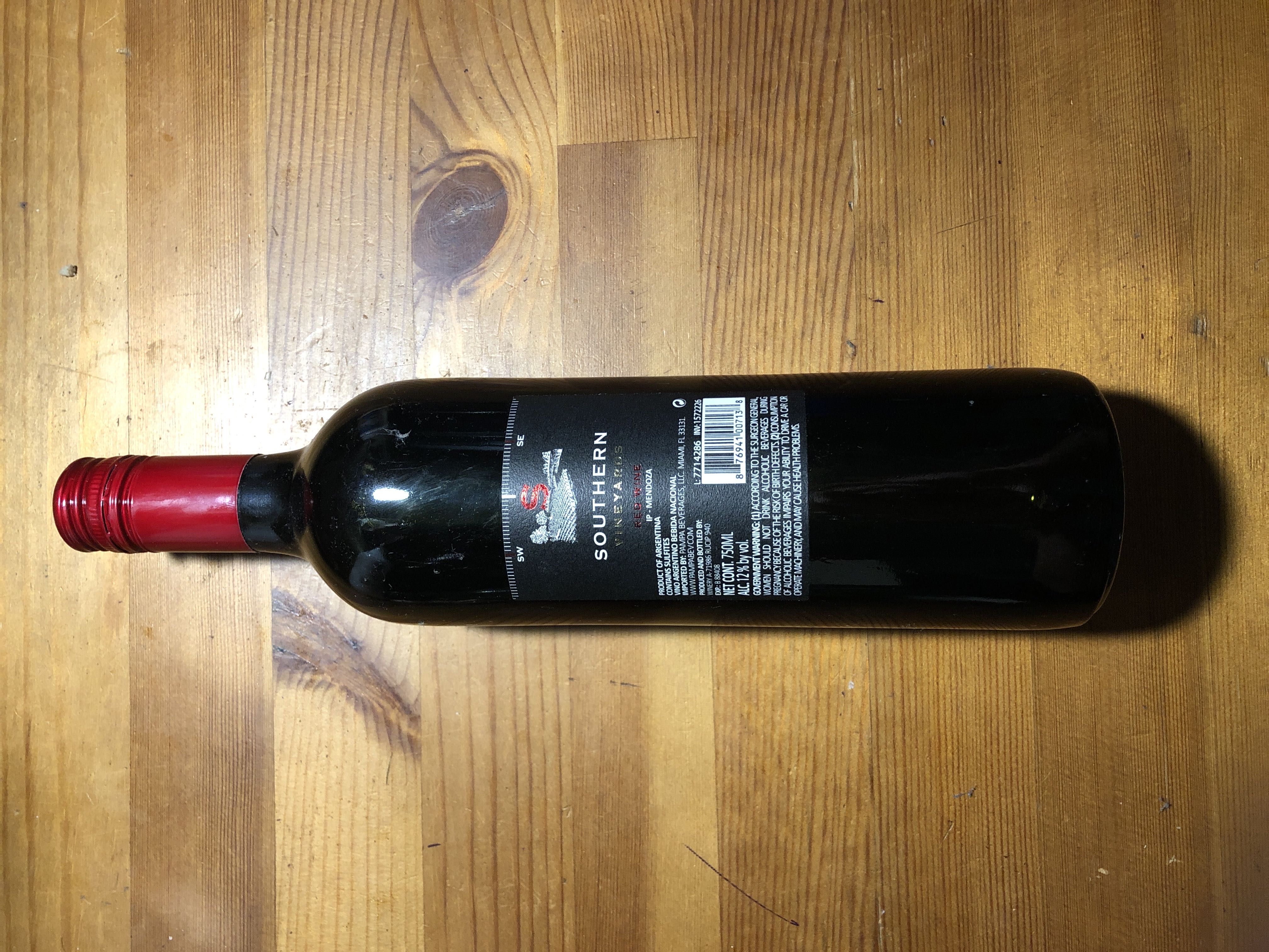 Jim Beam Red Stag Black Cherry (Version 2) - James B Beam Distilling Co (50mL) alcohol collectible - Main Image 2