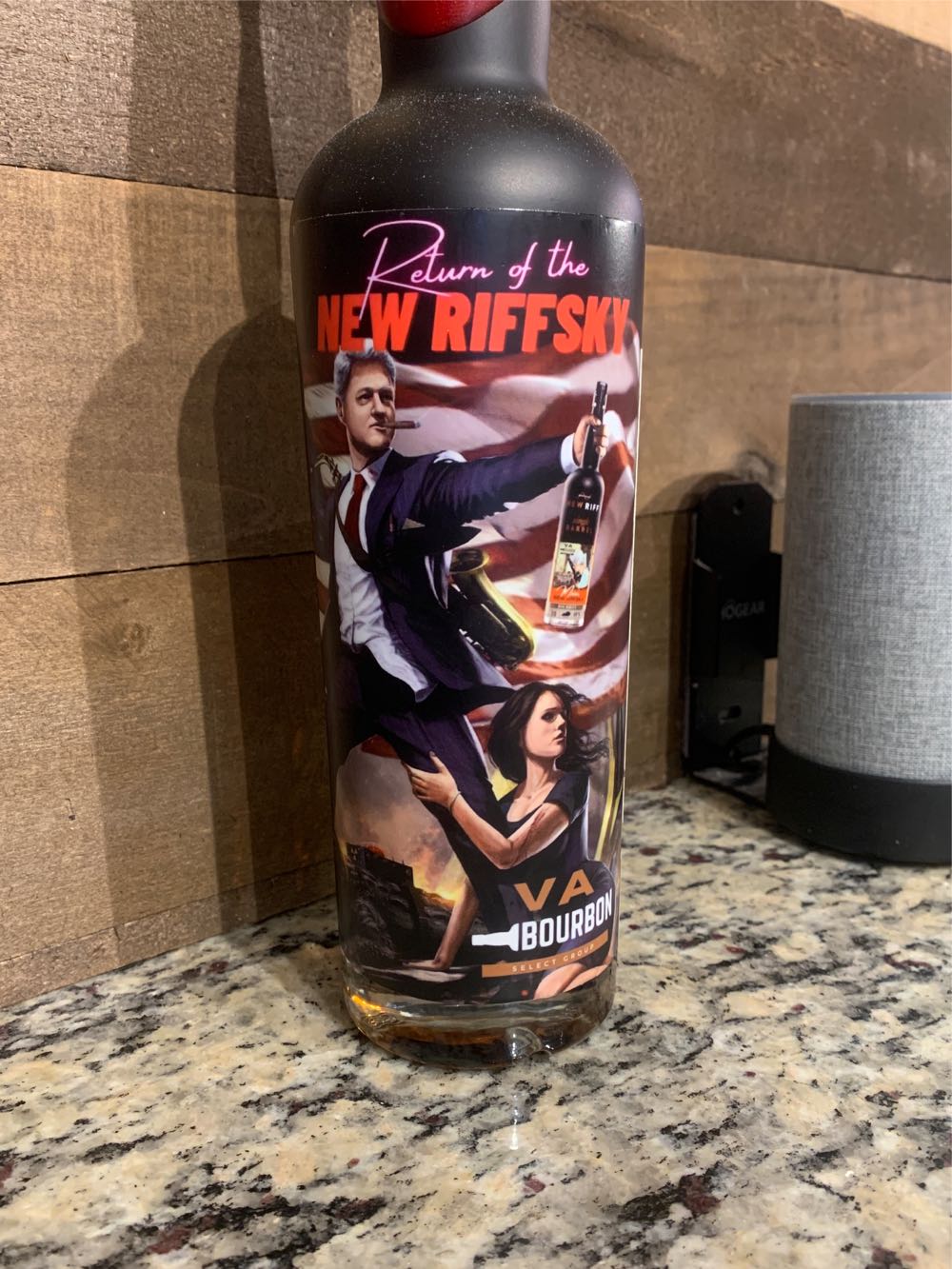 New Riff Single Barrel - New Riff Distilling (750mL) alcohol collectible [Barcode 856302005287] - Main Image 2