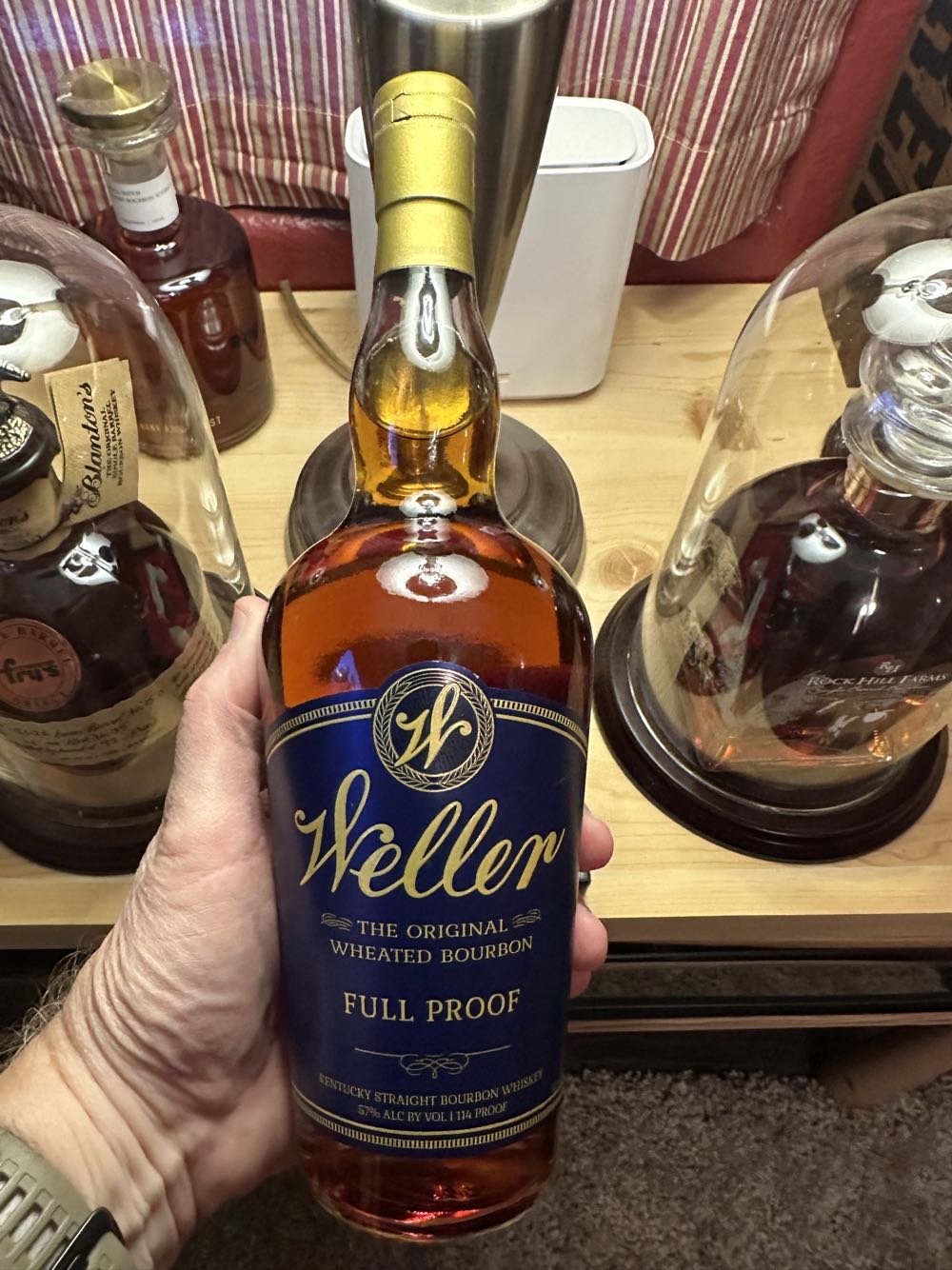 Weller Full Proof - Buffalo Trace Distillery (750 mL) alcohol collectible [Barcode 088004031497] - Main Image 4