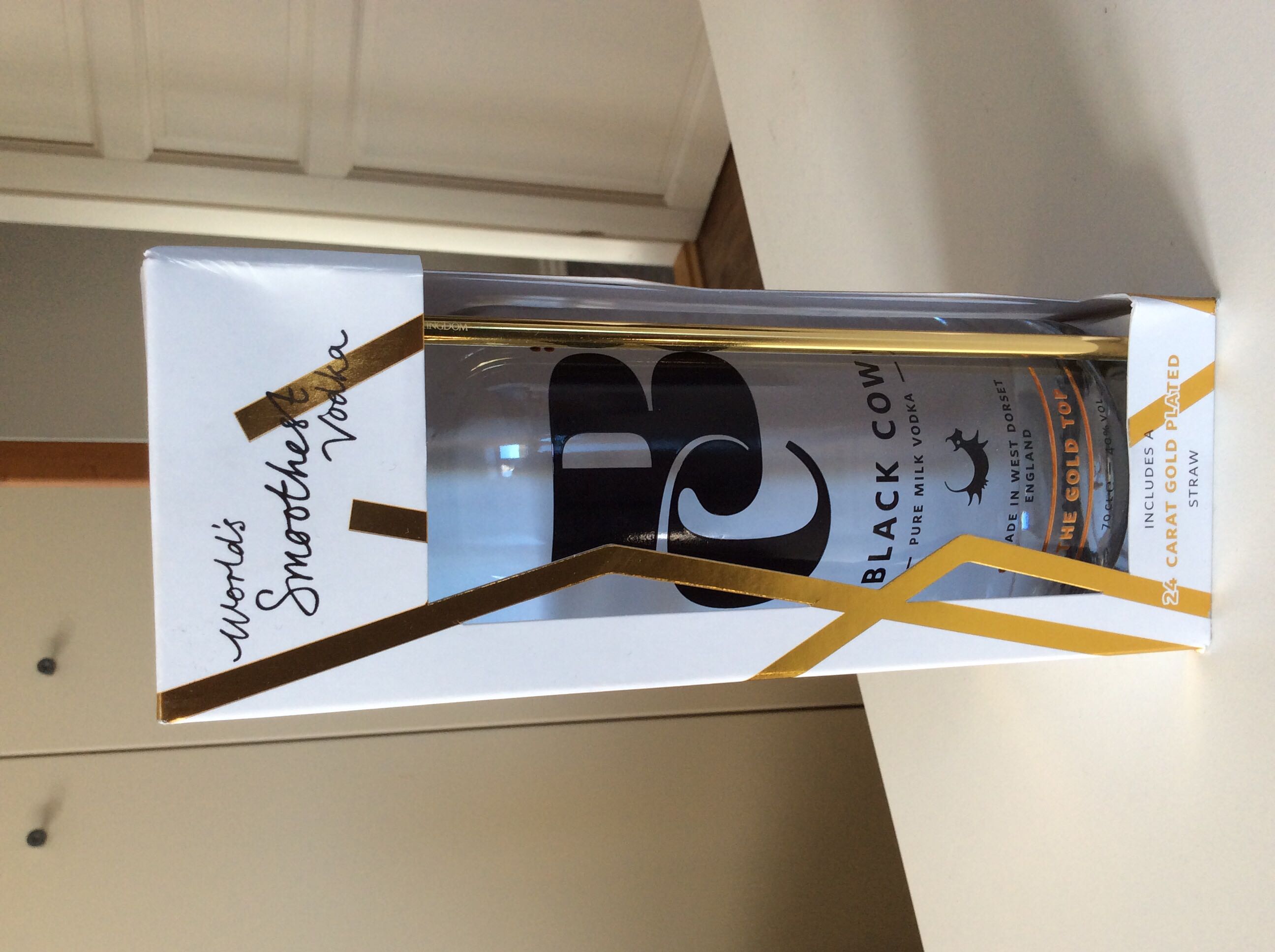 Black Cow Pure Milk Vodka 700ml 40% England - Childhay Manor (700 mL) alcohol collectible [Barcode 5060323760000] - Main Image 3