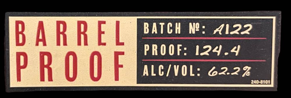 Larceny Barrel Proof Bourbon C922, A123, B523, C923x3 - Heaven Hill Distilleries, Inc. (750mL) alcohol collectible [Barcode 096749002658] - Main Image 3