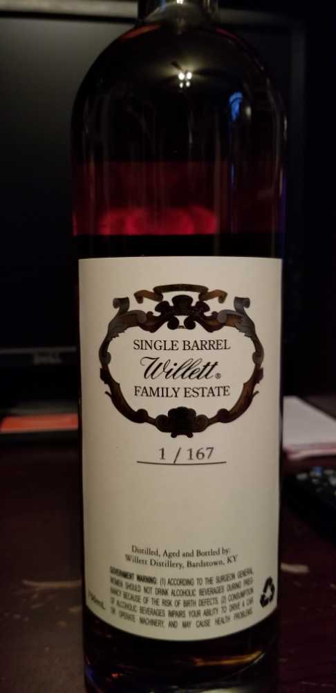 Willett Family Estate 11 Yr - Willett Distillery (750 mL) alcohol collectible [Barcode 680203100181] - Main Image 2