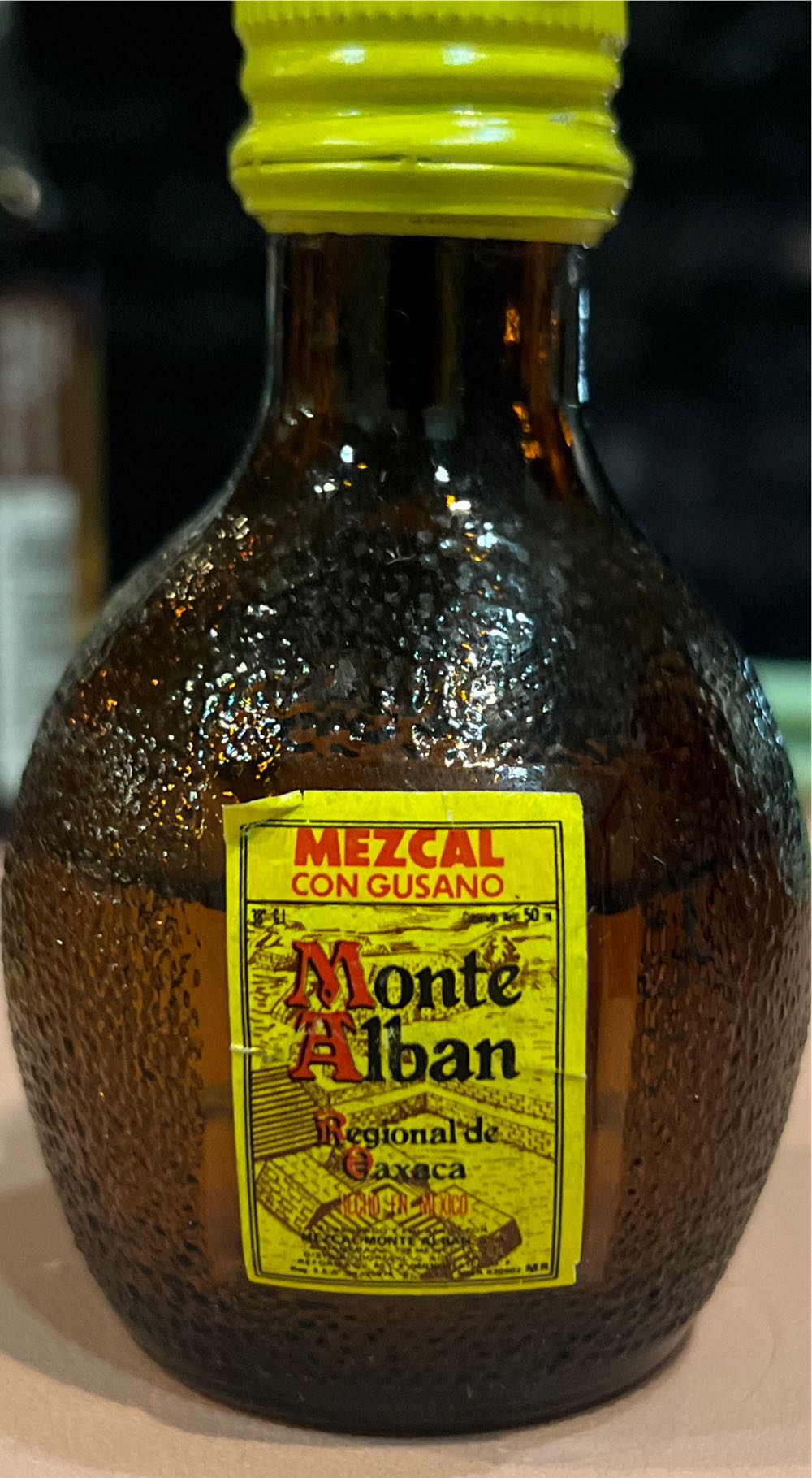 Monte Alban  (50 mL) alcohol collectible [Barcode 080660577296] - Main Image 2