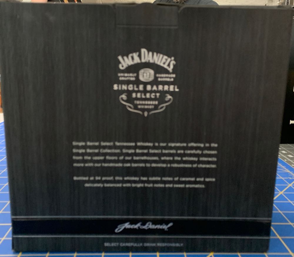Single Barrel Select Gift Set - Jack Daniel’s Distillery, Lynchburg, TN (750 mL) alcohol collectible [Barcode 082184203354] - Main Image 2