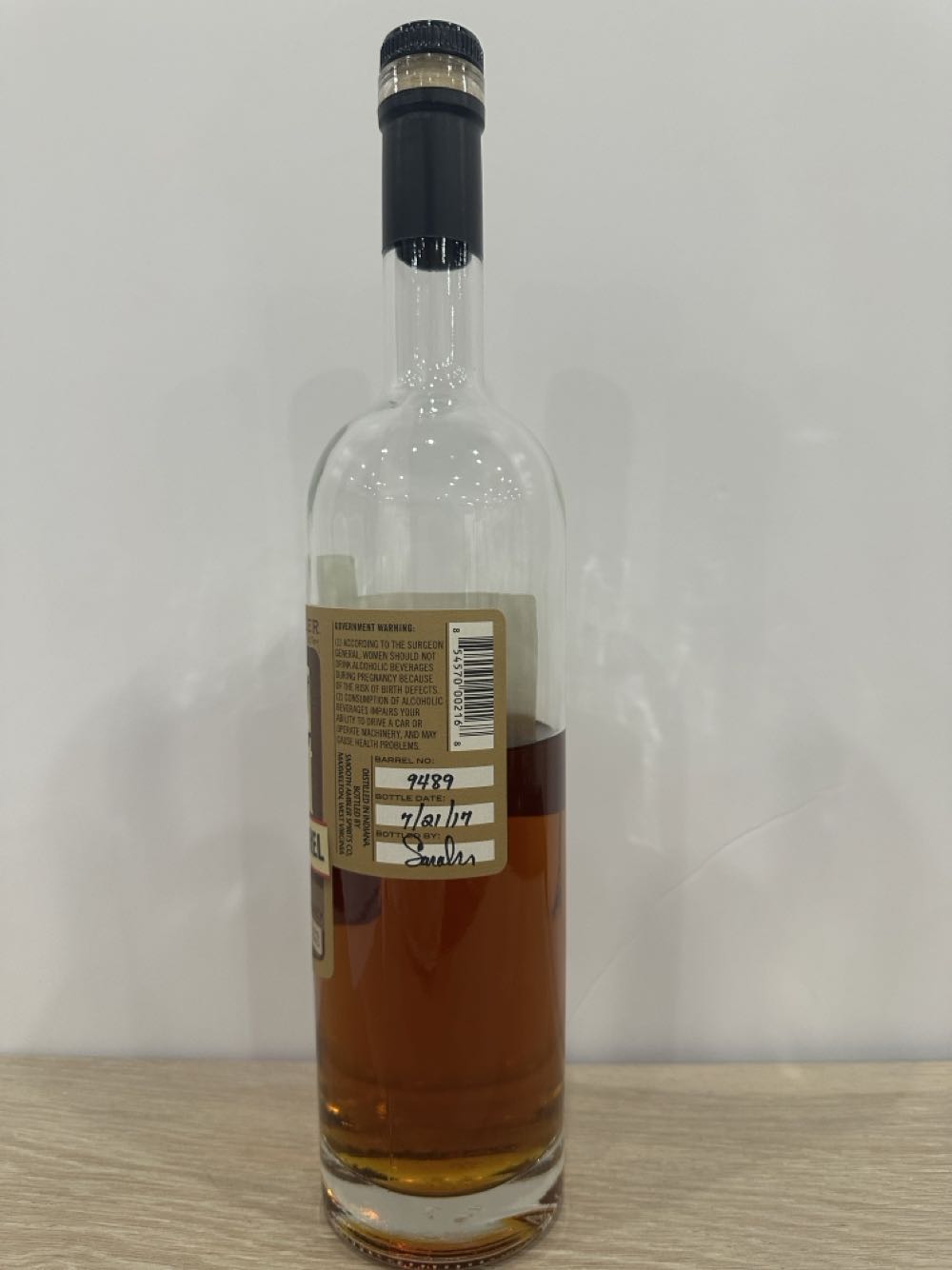 Old Scout Single Barrel 11 Yr - Smooth Ambler (750 mL) alcohol collectible [Barcode 854570002168] - Main Image 2