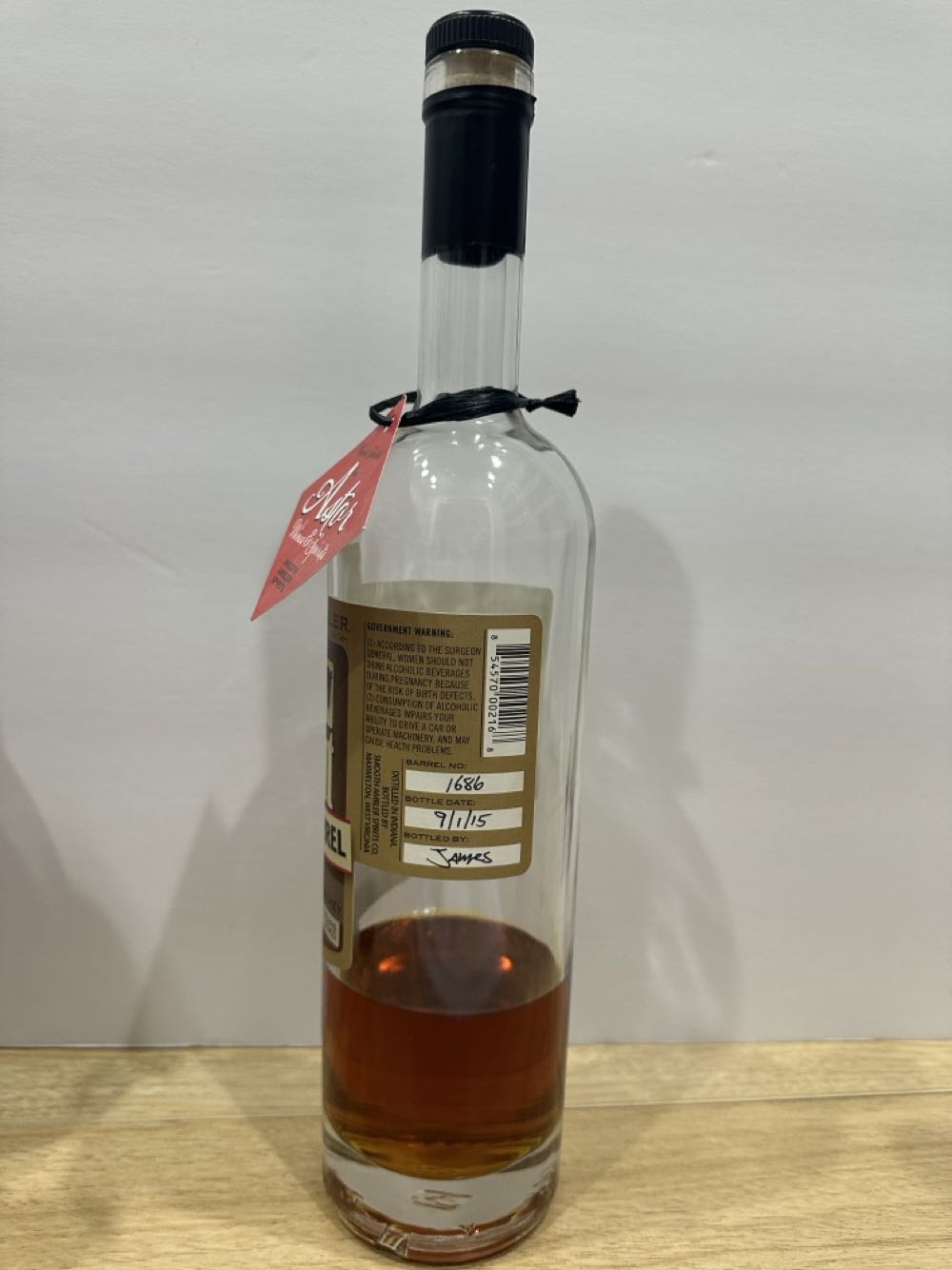 Old Scout Single Barrel - Smooth Ambler (750 mL) alcohol collectible [Barcode 854570002168] - Main Image 2