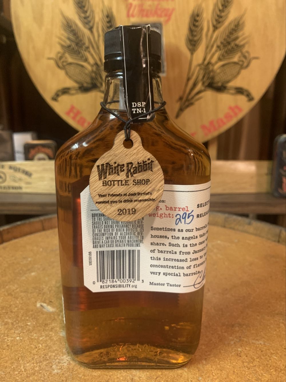 Tennessee Tasters Series #1 (Signed) - Jack Daniel‘s Distillery (375 mL) alcohol collectible [Barcode 082184003923] - Main Image 2