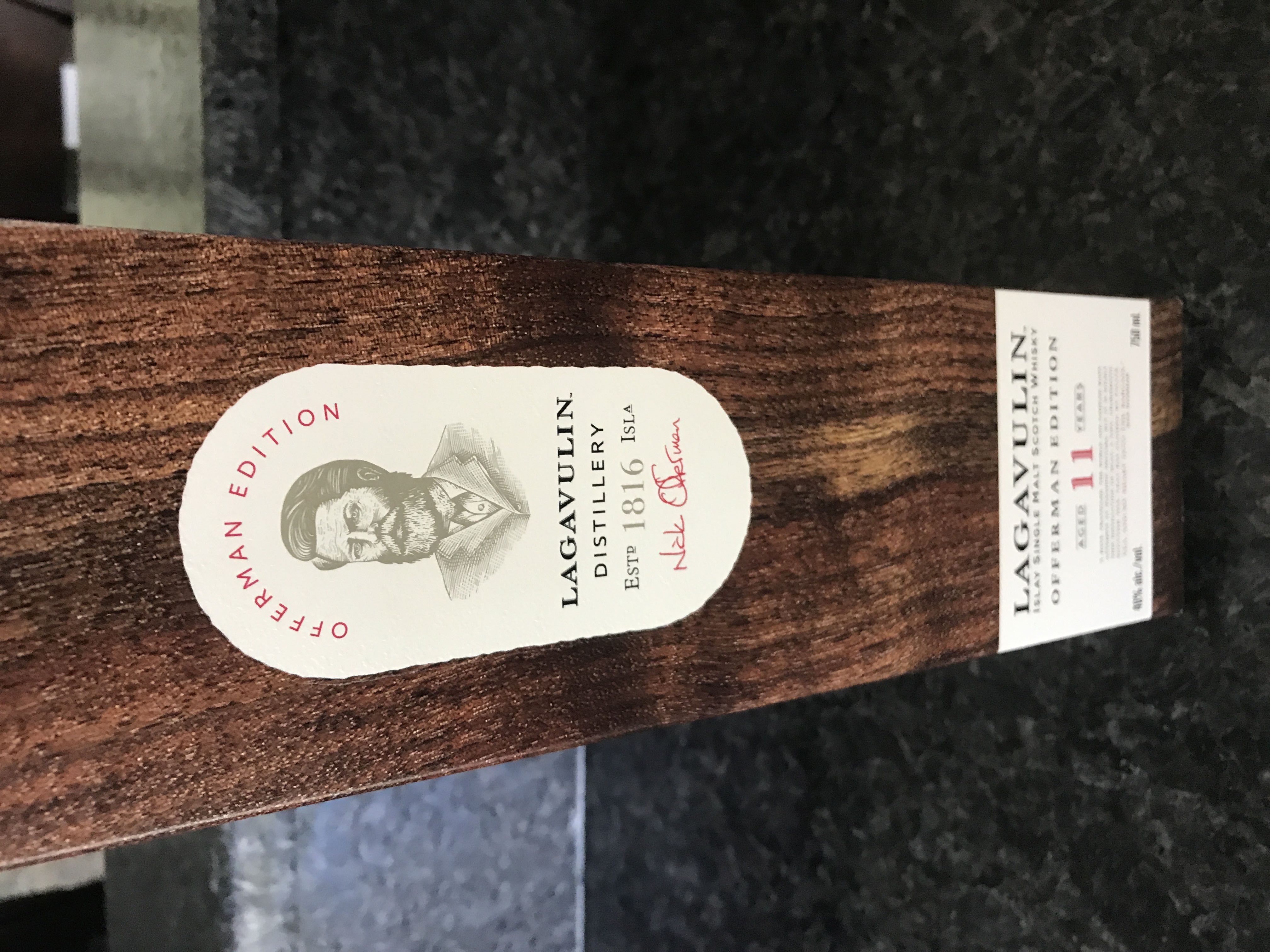 Lagavulin Offerman Edition - Lagavulin alcohol collectible [Barcode 088076183858] - Main Image 1