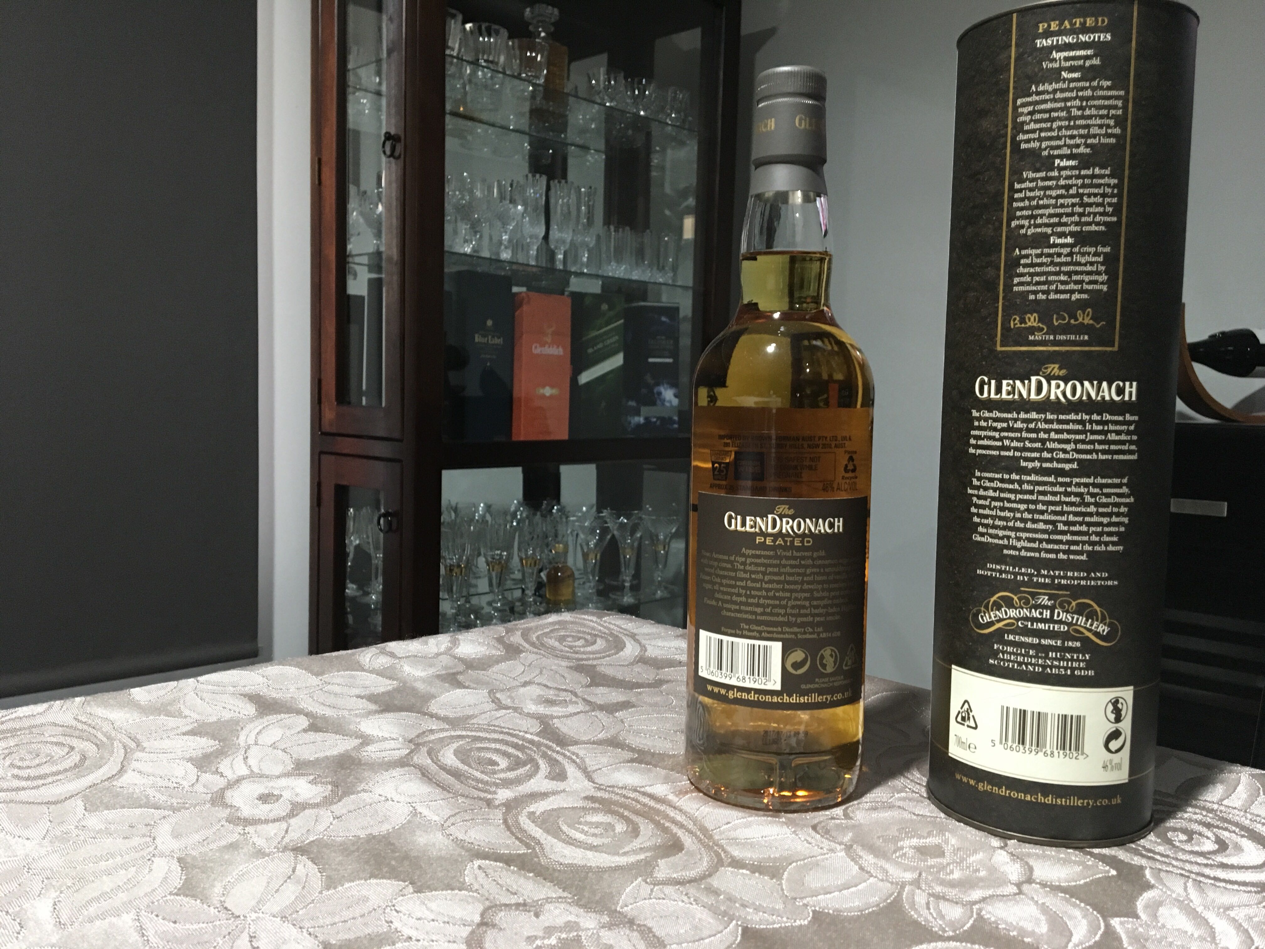GlenDronach. Peated  alcohol collectible [Barcode 5060399681902] - Main Image 4