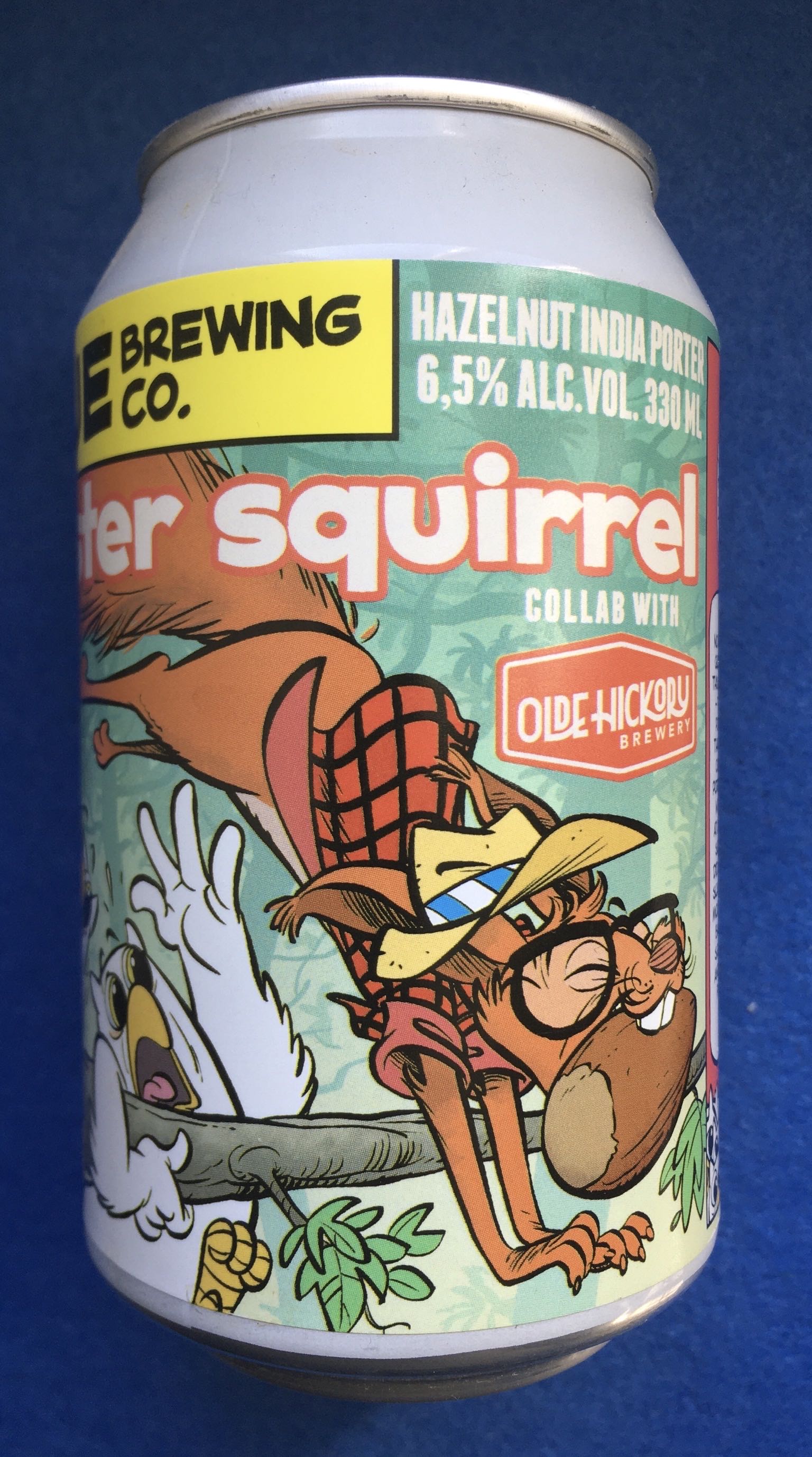 HIPster Squirrel - Uiltje Brewing Company (330 mL) alcohol collectible [Barcode 8719325539455] - Main Image 2
