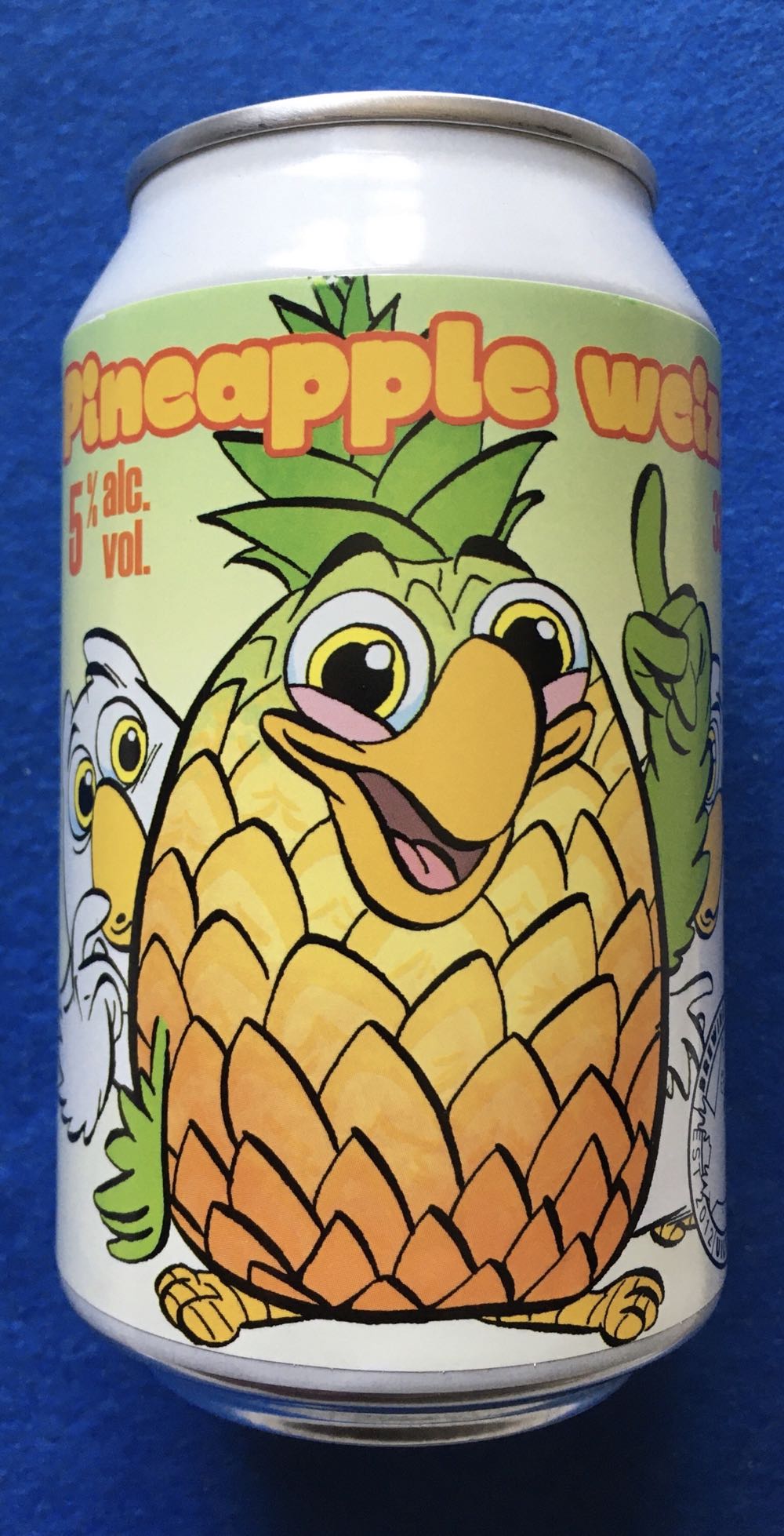 Pineapple Weizen - Uiltje Brewing Company (330 mL) alcohol collectible [Barcode 8719325539462] - Main Image 4