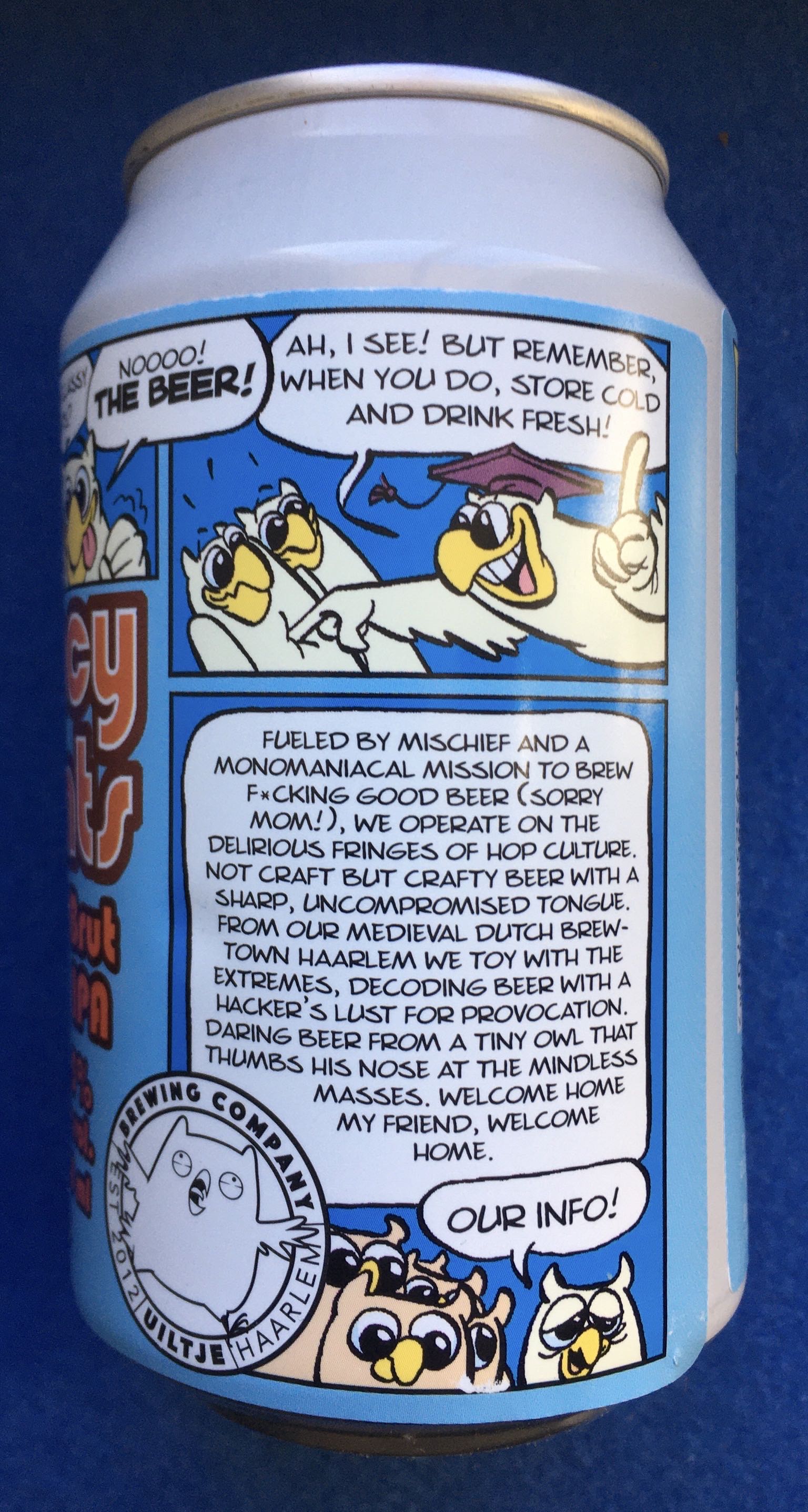 Fancy Pants - Uiltje Brewing Company (330 mL) alcohol collectible [Barcode 8719325539707] - Main Image 3