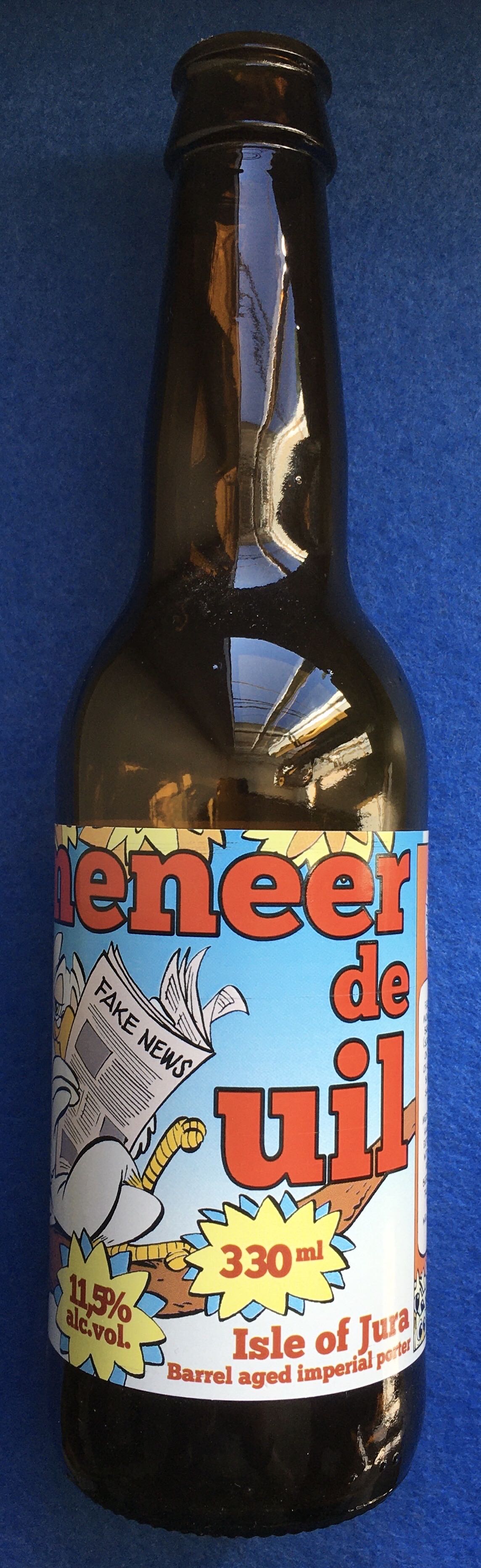 Meneer De Uil Isle Of Jura - Uiltje Brewing Company (330 mL) alcohol collectible [Barcode 8719189124699] - Main Image 2