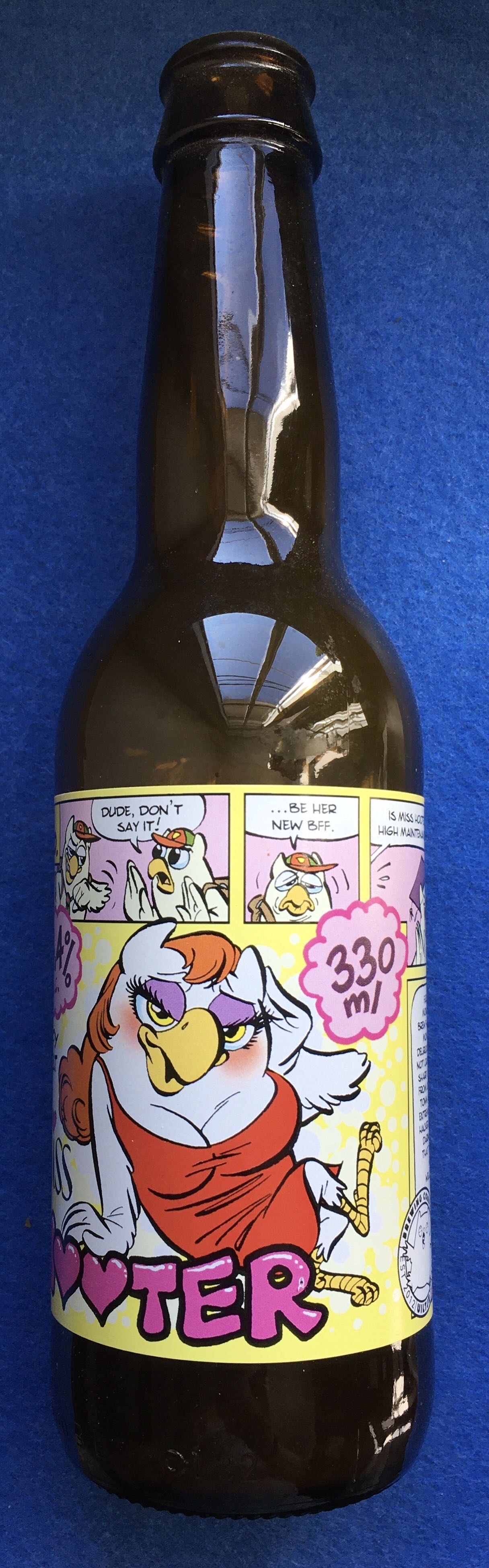 Miss Hooter - Uiltje Brewing Company (330 mL) alcohol collectible [Barcode 8719189124170] - Main Image 2