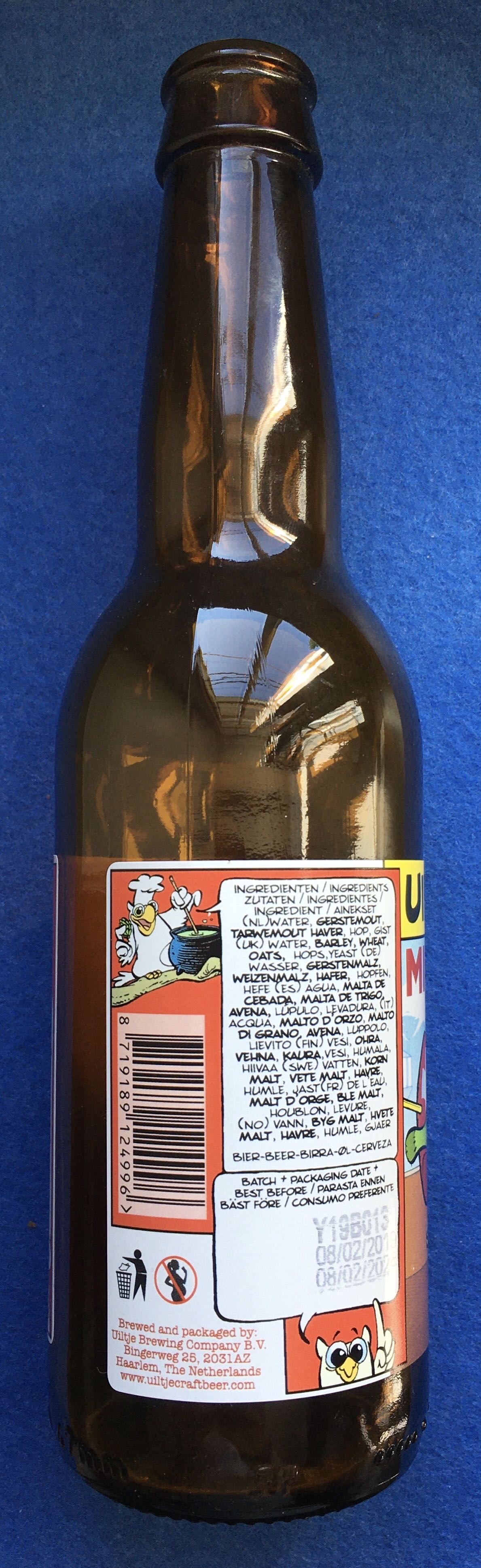 Mind Your Step! Swiss Chocolate Edition - Uiltje Brewing Company (330 mL) alcohol collectible [Barcode 8719189124996] - Main Image 4