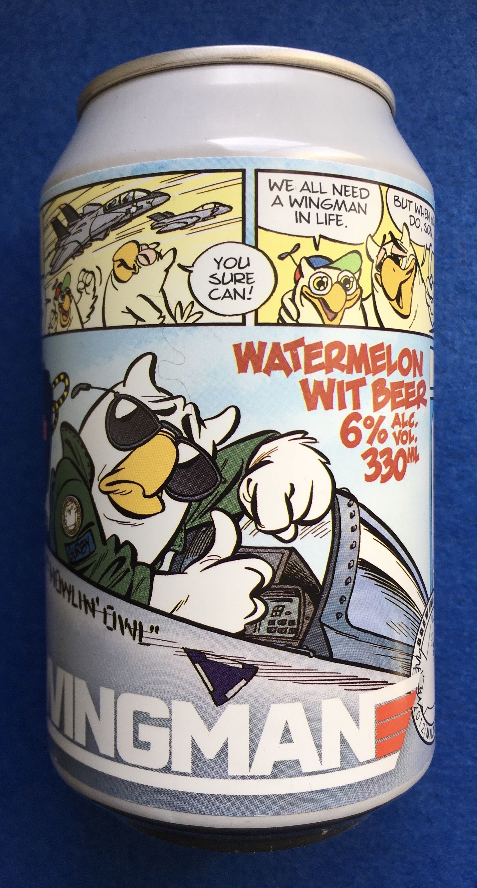 Wingman - Uiltje Brewing Company (330 mL) alcohol collectible [Barcode 8719325257434] - Main Image 2