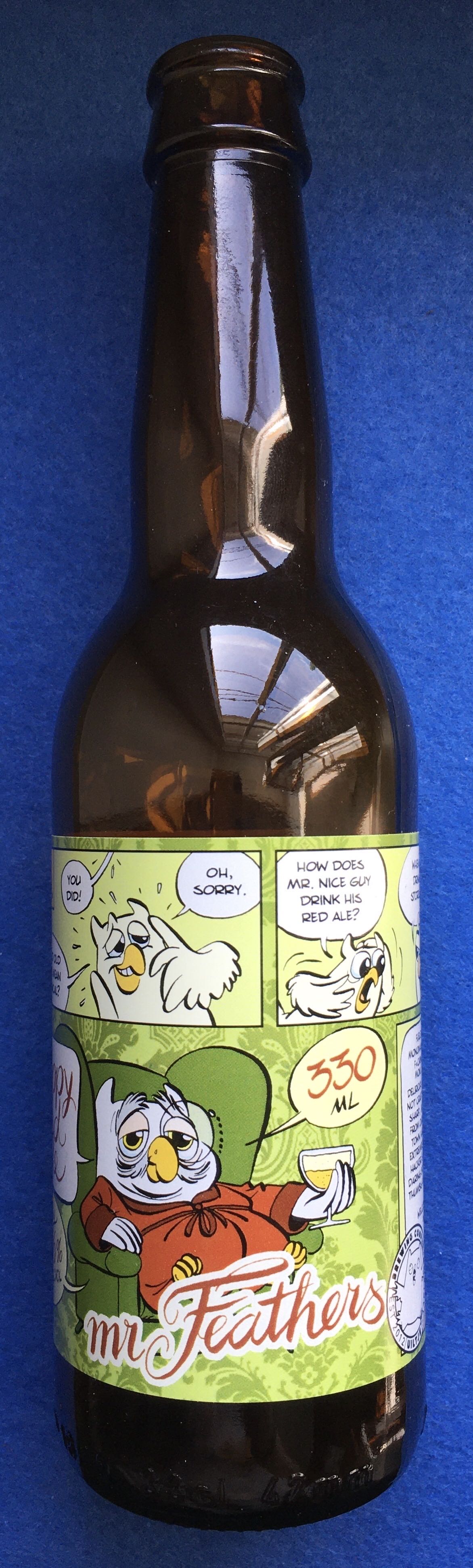 Mr Feathers - Uiltje Brewing Company (330 mL) alcohol collectible [Barcode 8719189124149] - Main Image 2