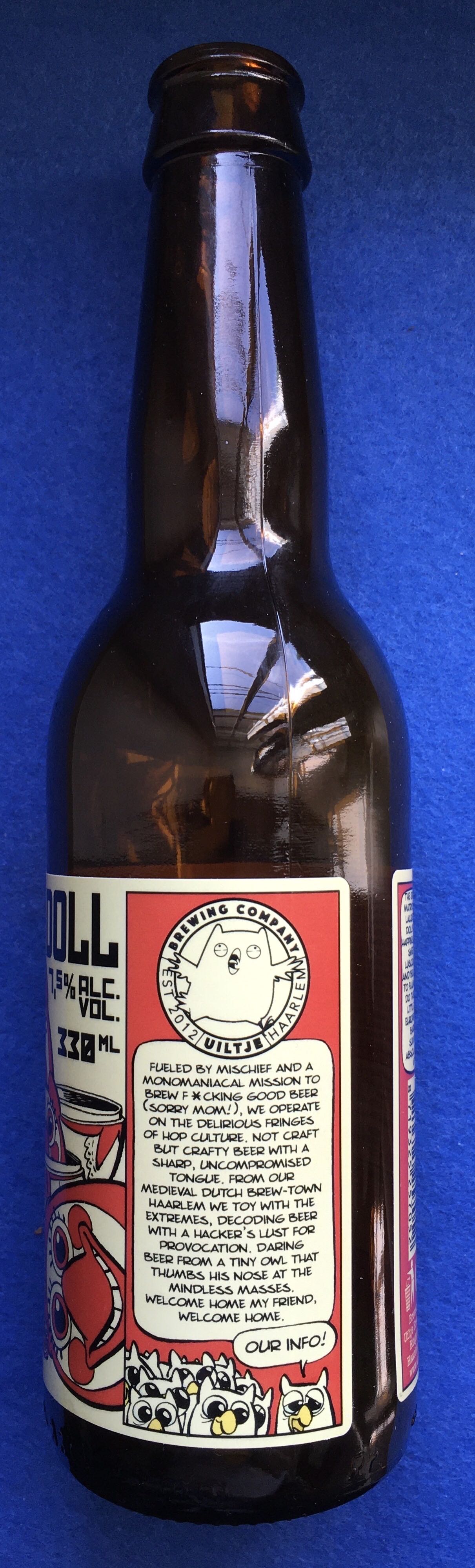 Matryoshka Doll - Uiltje Brewing Company (330 mL) alcohol collectible [Barcode 8719325257052] - Main Image 3