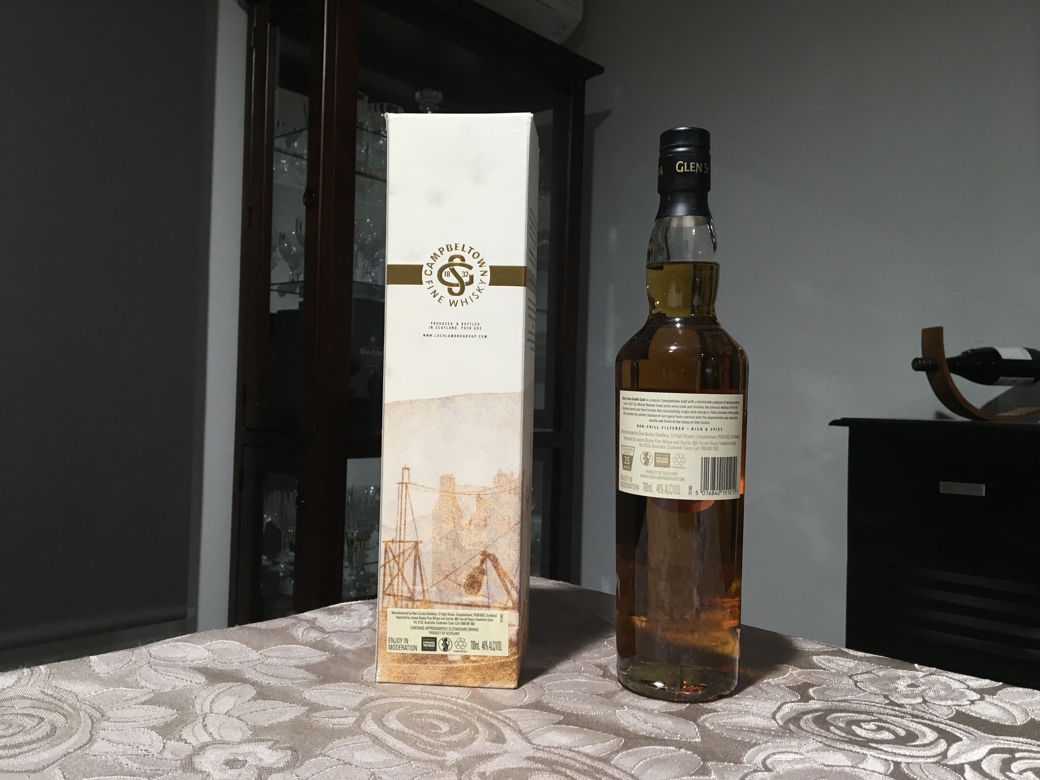 Glen Scotia Double Cask - The Glen Scotia Distillery (700 mL) alcohol collectible [Barcode 5016840151210] - Main Image 2