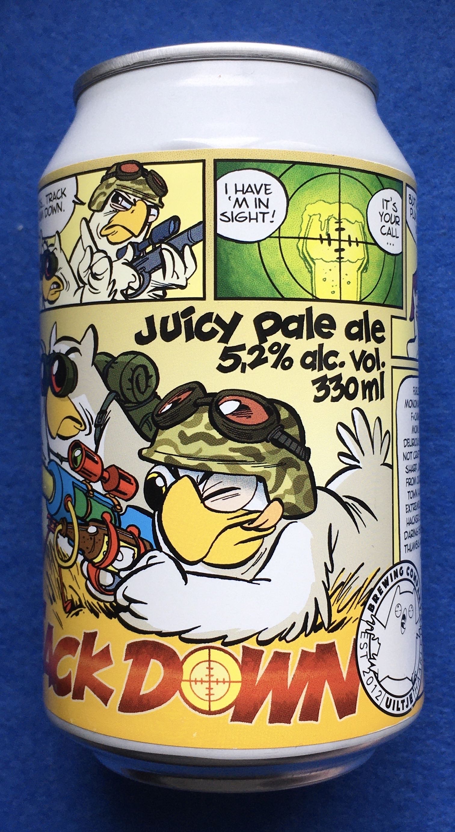 Trackdown - Uiltje Brewing Company (330 mL) alcohol collectible [Barcode 8719325257465] - Main Image 2