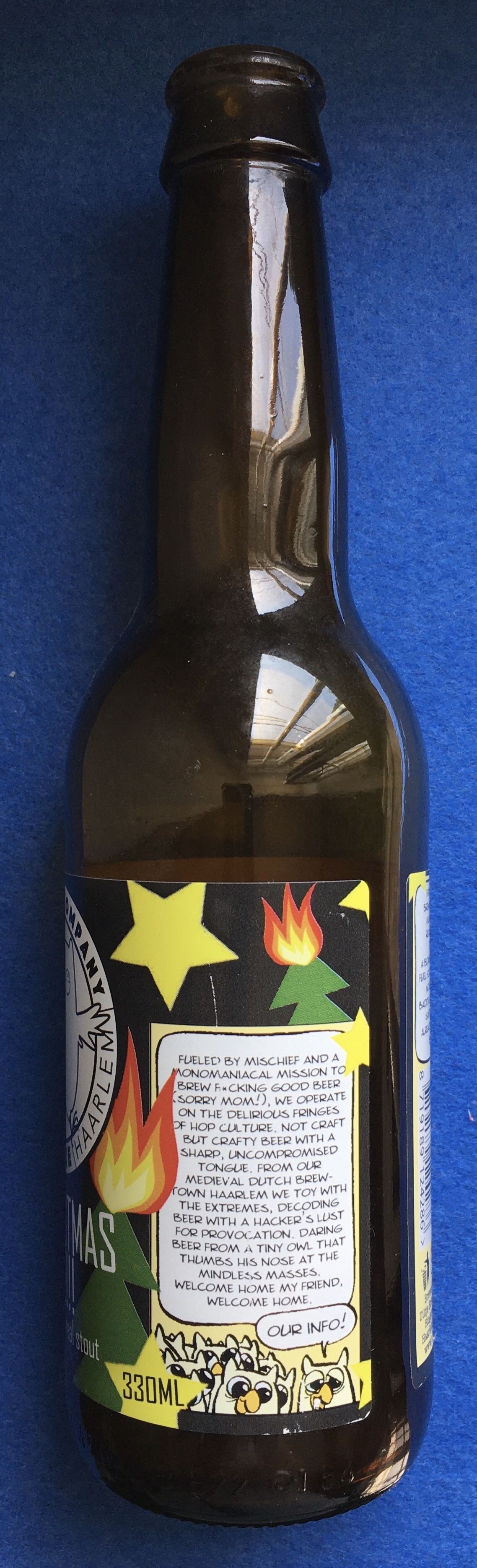 F*ck The Christmas Tree Is On Fire!!! - Uiltje Brewing Company (330 mL) alcohol collectible [Barcode 8719189124286] - Main Image 3