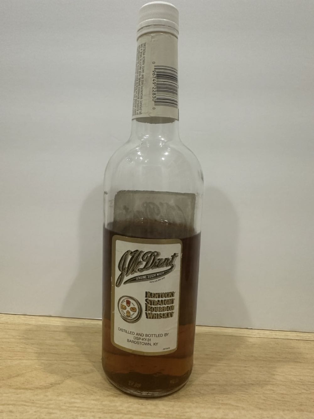 J W Dant - The Dant Distillery Company (750mL) alcohol collectible [Barcode 096749228300] - Main Image 2