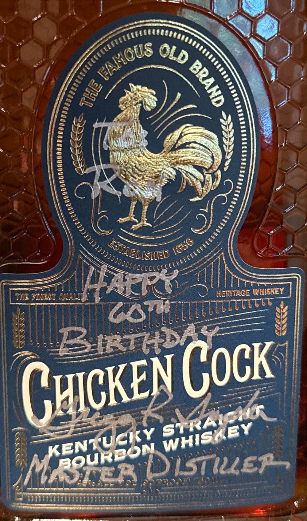 Chicken Cock - Grain & Barrel Spirits (750 mL) alcohol collectible [Barcode 810020890020] - Main Image 3