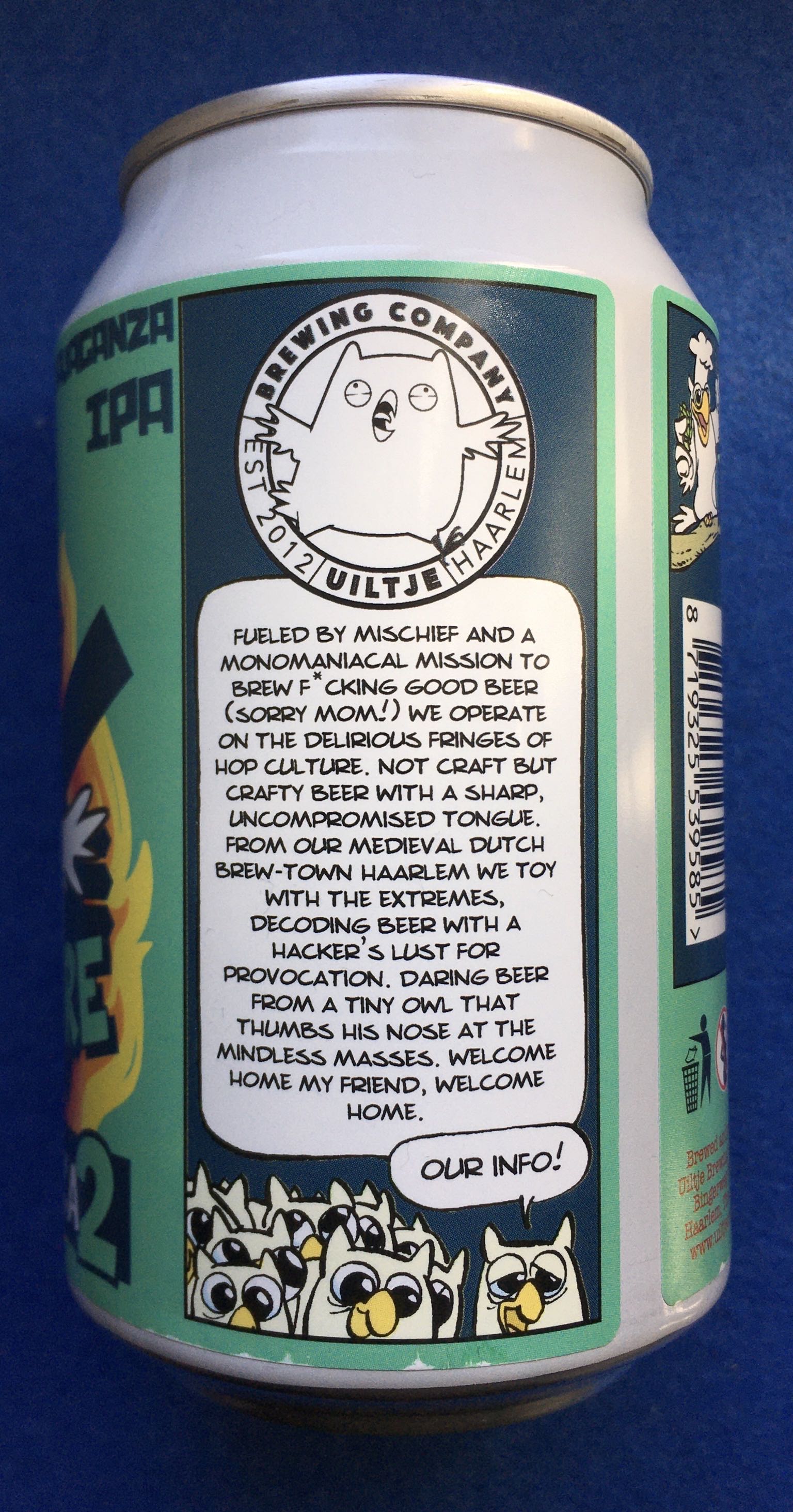 This Place Is On Fire (Uiltje Extravaganza 2) - Uiltje Brewing Company (330 mL) alcohol collectible [Barcode 8719325539585] - Main Image 3