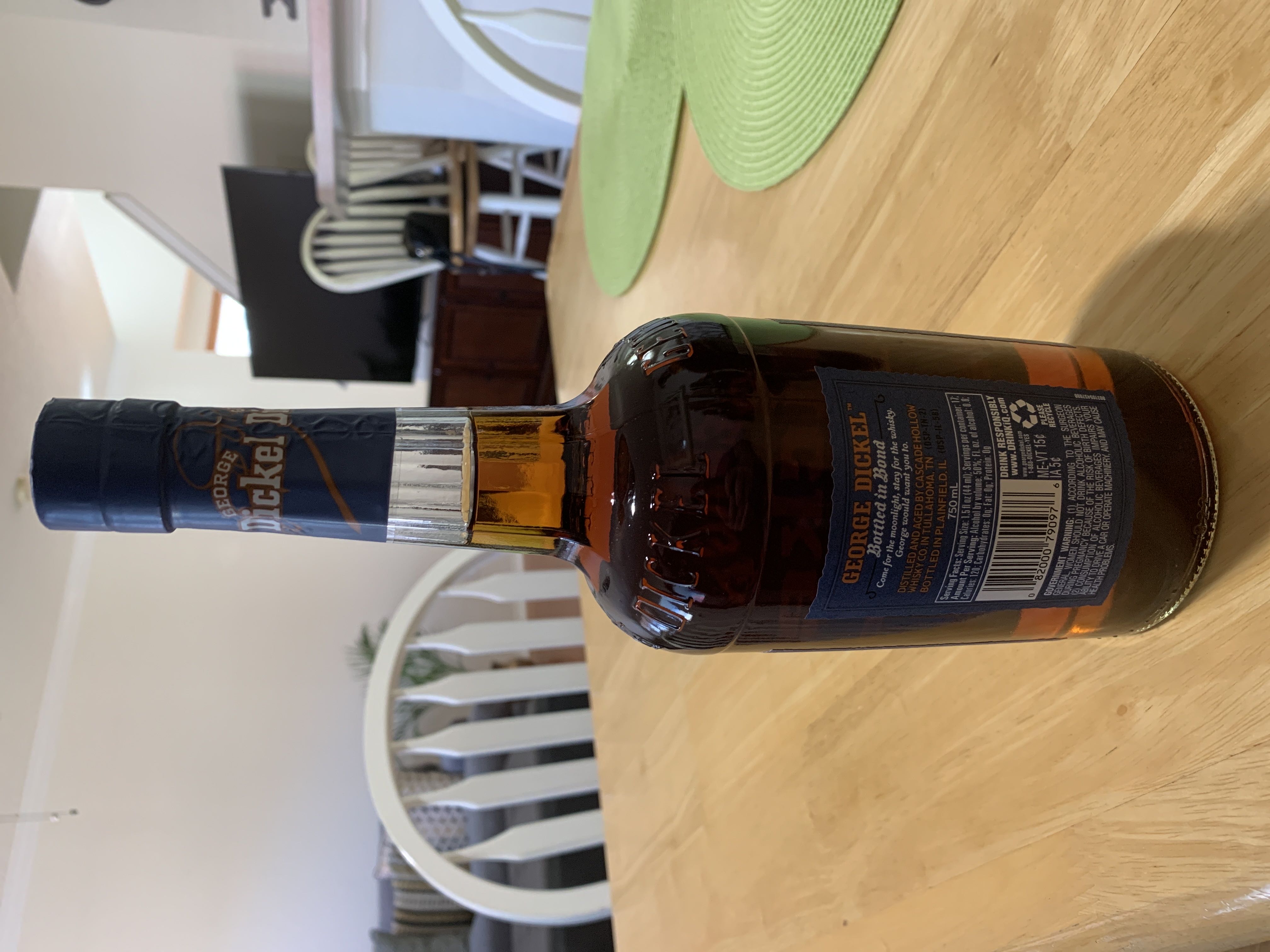 George Dickel Bottled In Bond - Cascade Hollow Distillery (750 mL) alcohol collectible [Barcode 082000790976] - Main Image 3