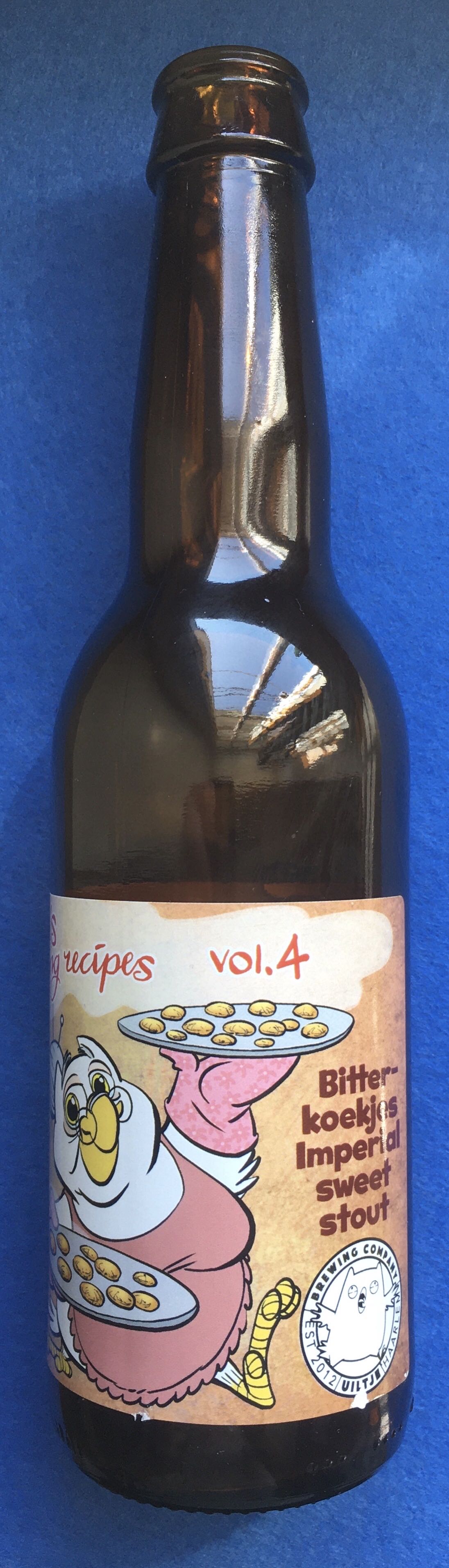 Grandma’s Cooking Recipes Vol.4 - Uiltje Brewing Company (330 mL) alcohol collectible [Barcode 8719325257151] - Main Image 2