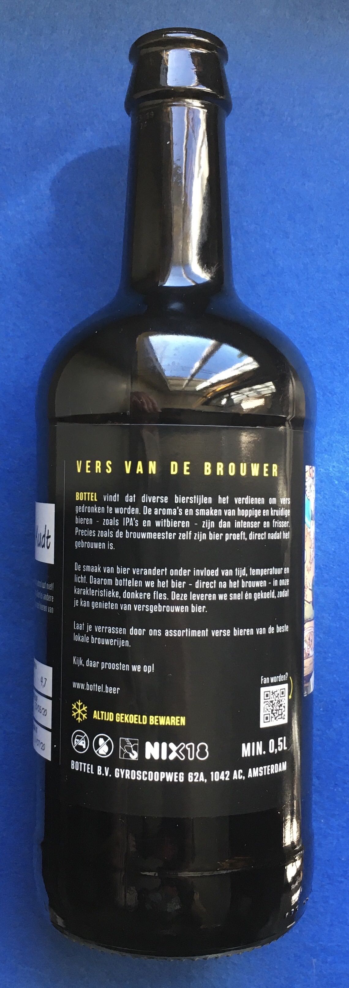 Gewoon Pils Kudt - Uiltje Brewing Company (500 mL) alcohol collectible - Main Image 2