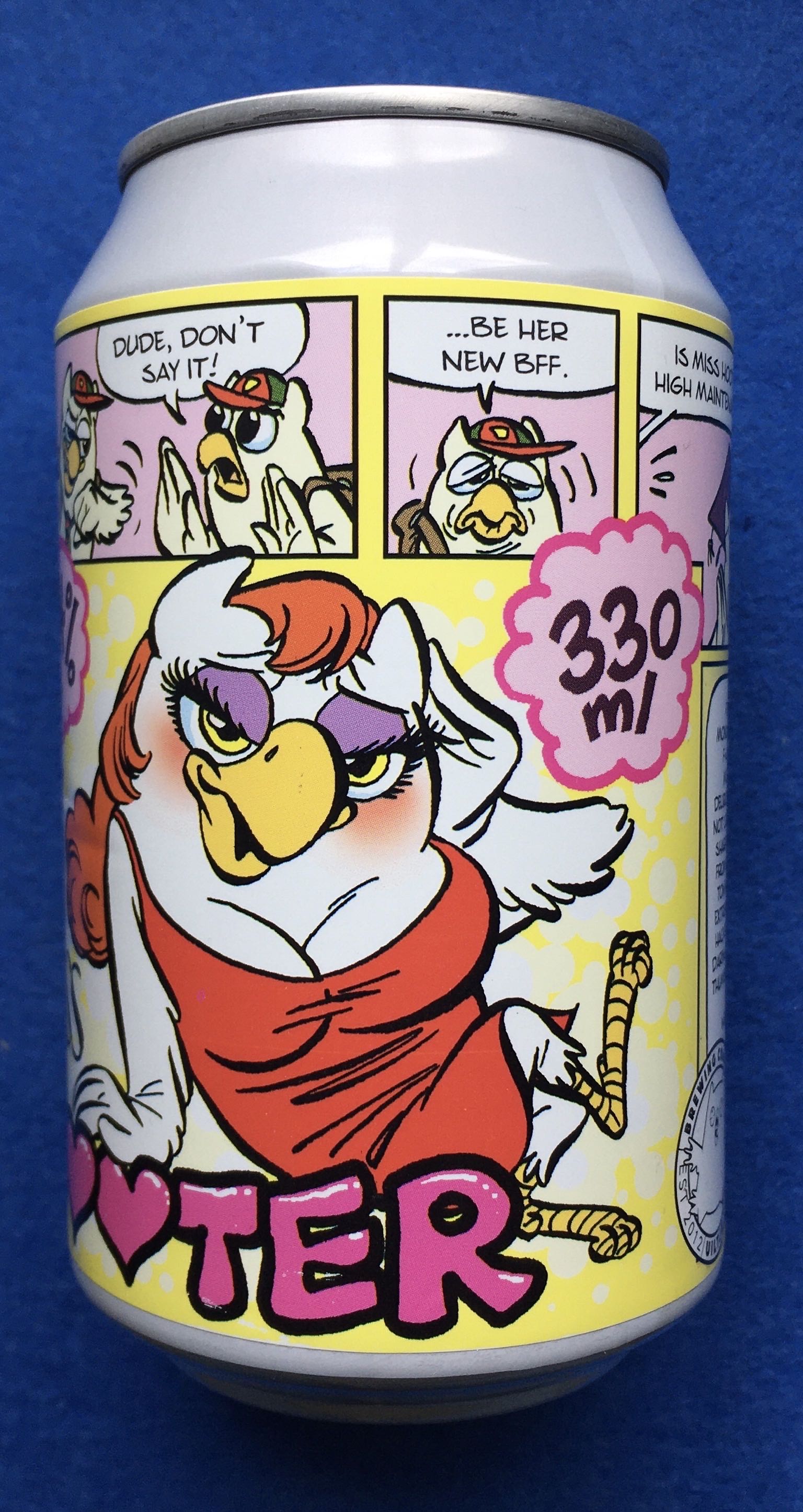 Miss Hooter - Uiltje Brewing Company (330 mL) alcohol collectible [Barcode 8719325257489] - Main Image 2