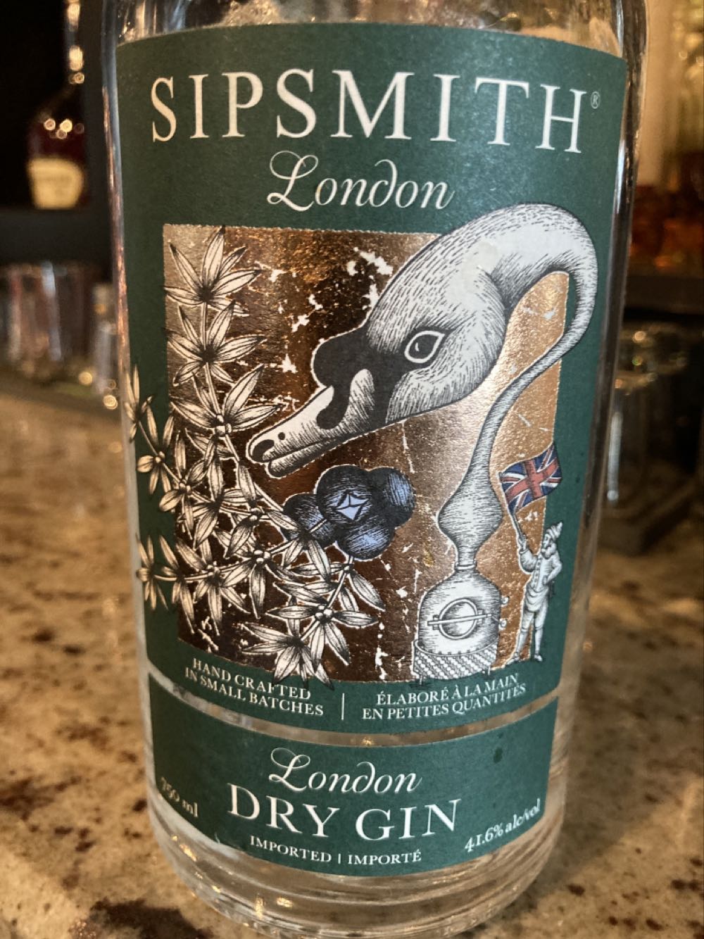 Sipsmith  alcohol collectible [Barcode 5060204340321] - Main Image 2