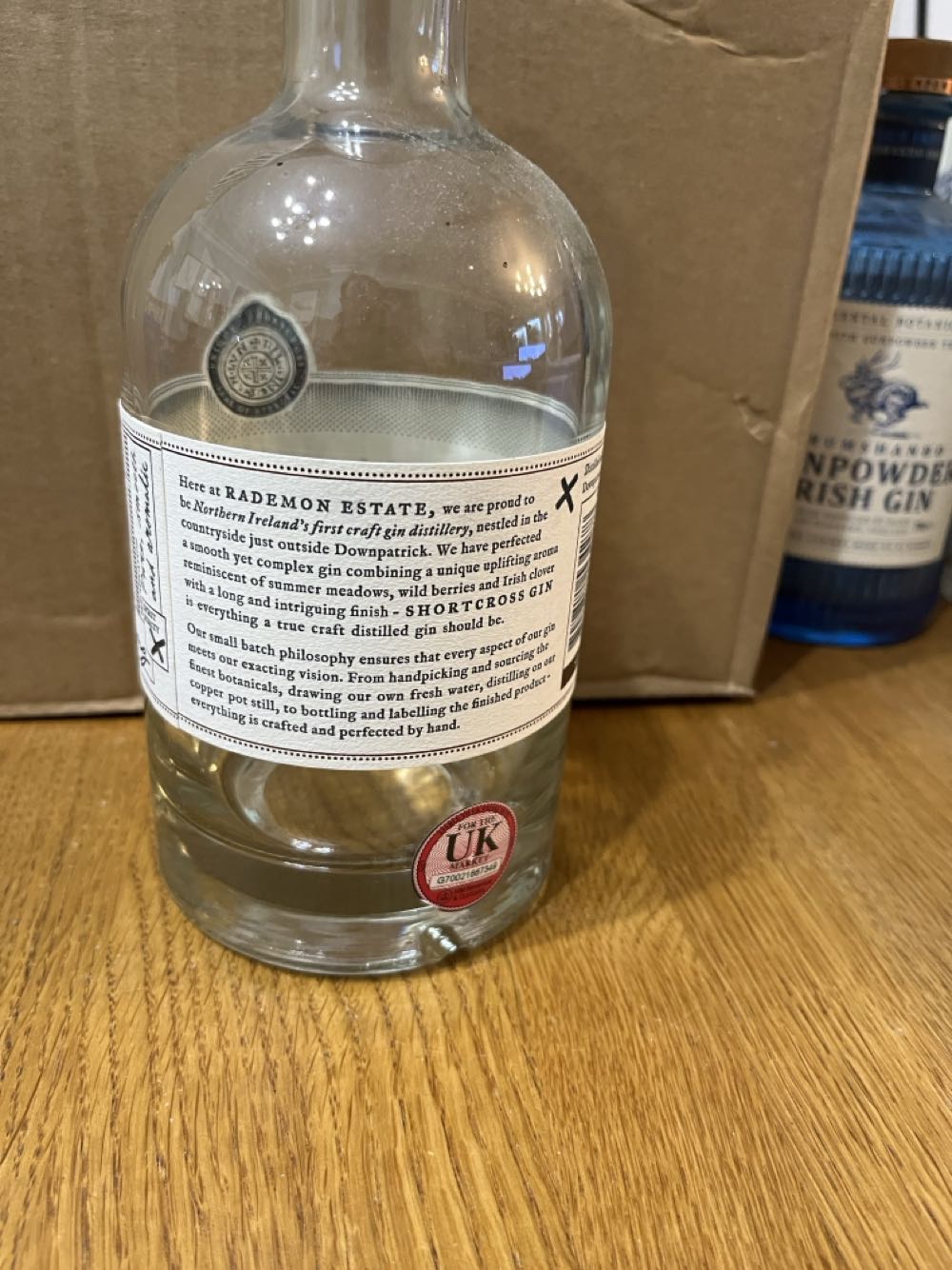 Short Cross - Rademon Estate Distillery (700 mL) alcohol collectible [Barcode 702811534278] - Main Image 3