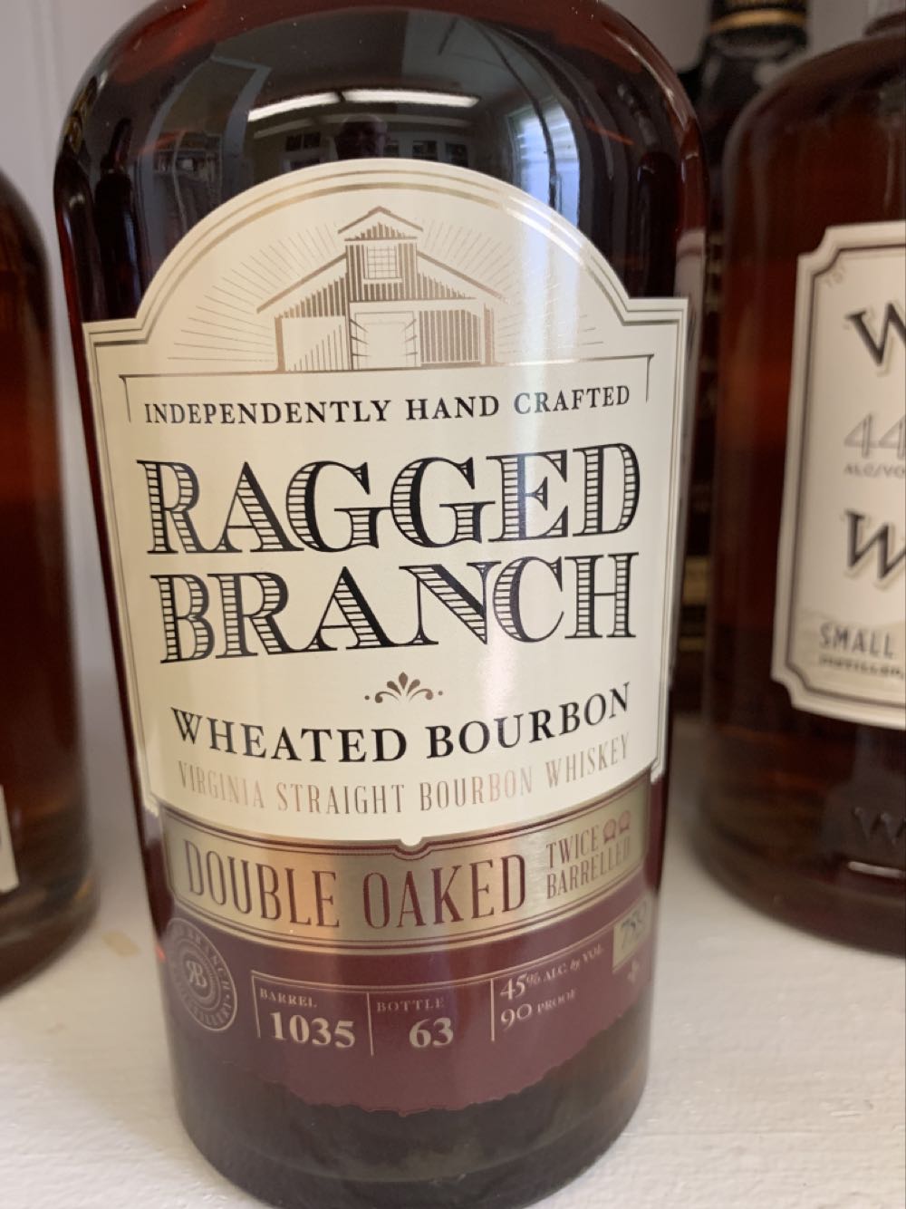 Ragged Branch Wheated Bourbon - Ragged Branch alcohol collectible [Barcode 860001072303] - Main Image 3
