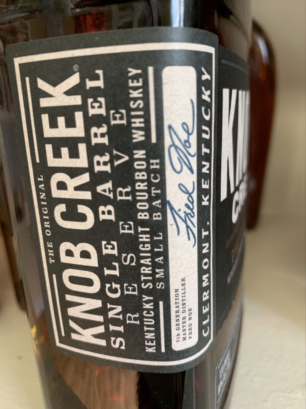 Knob Creek Single Barrel Select - Knob Creek Distillery, Clermont, KY (750 mL) alcohol collectible [Barcode 080686016045] - Main Image 2