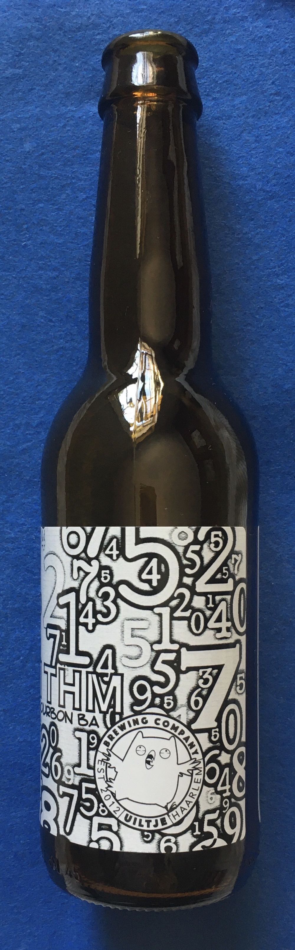 Al9or1thm Bourbon BA - Uiltje Brewing Company (330 mL) alcohol collectible [Barcode 8719189124866] - Main Image 2