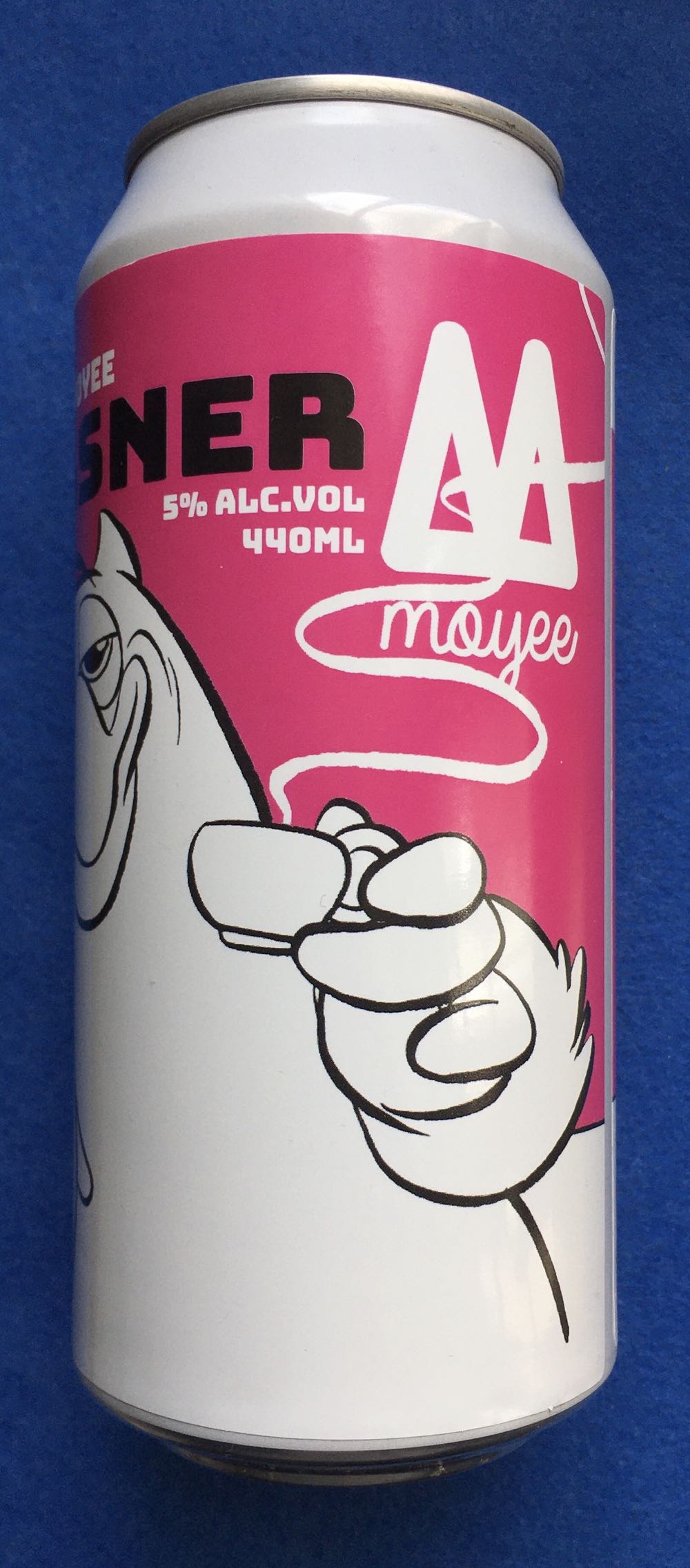 Uiltje X Moyee Pilsner - Uiltje Brewing Company (440 mL) alcohol collectible [Barcode 8719325539042] - Main Image 2
