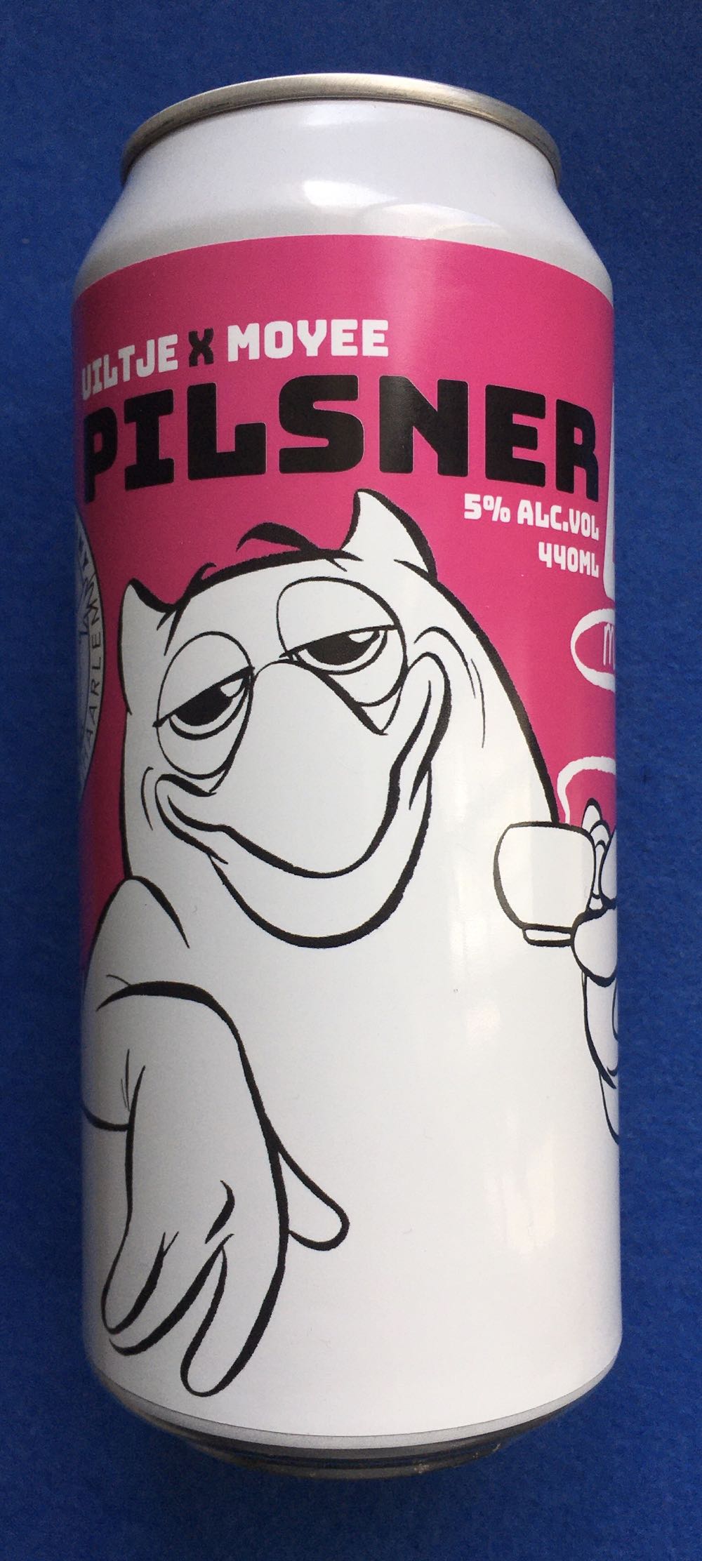 Uiltje X Moyee Pilsner - Uiltje Brewing Company (440 mL) alcohol collectible [Barcode 8719325539042] - Main Image 4