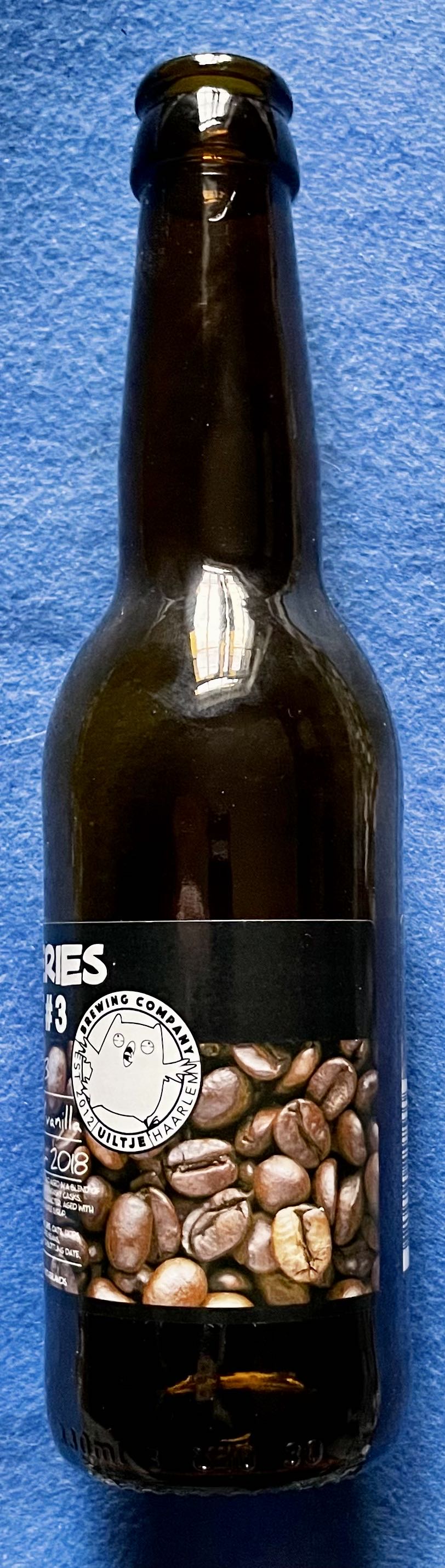 Sequence Series Cask Ferment # 3 - Uiltje Brewing Company (330 mL) alcohol collectible [Barcode 8719325257533] - Main Image 4