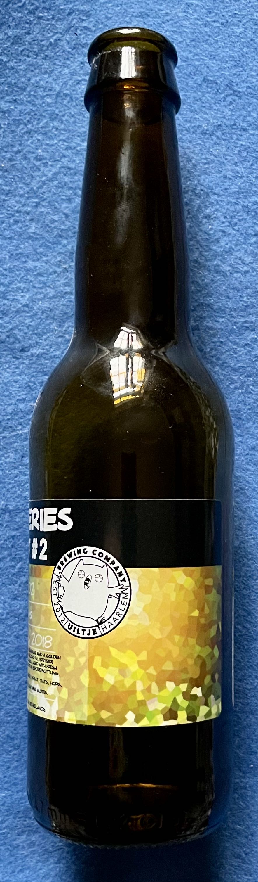 Sequence Series Cask Ferment # 2 - Uiltje Brewing Company (330 mL) alcohol collectible [Barcode 8719325257014] - Main Image 4