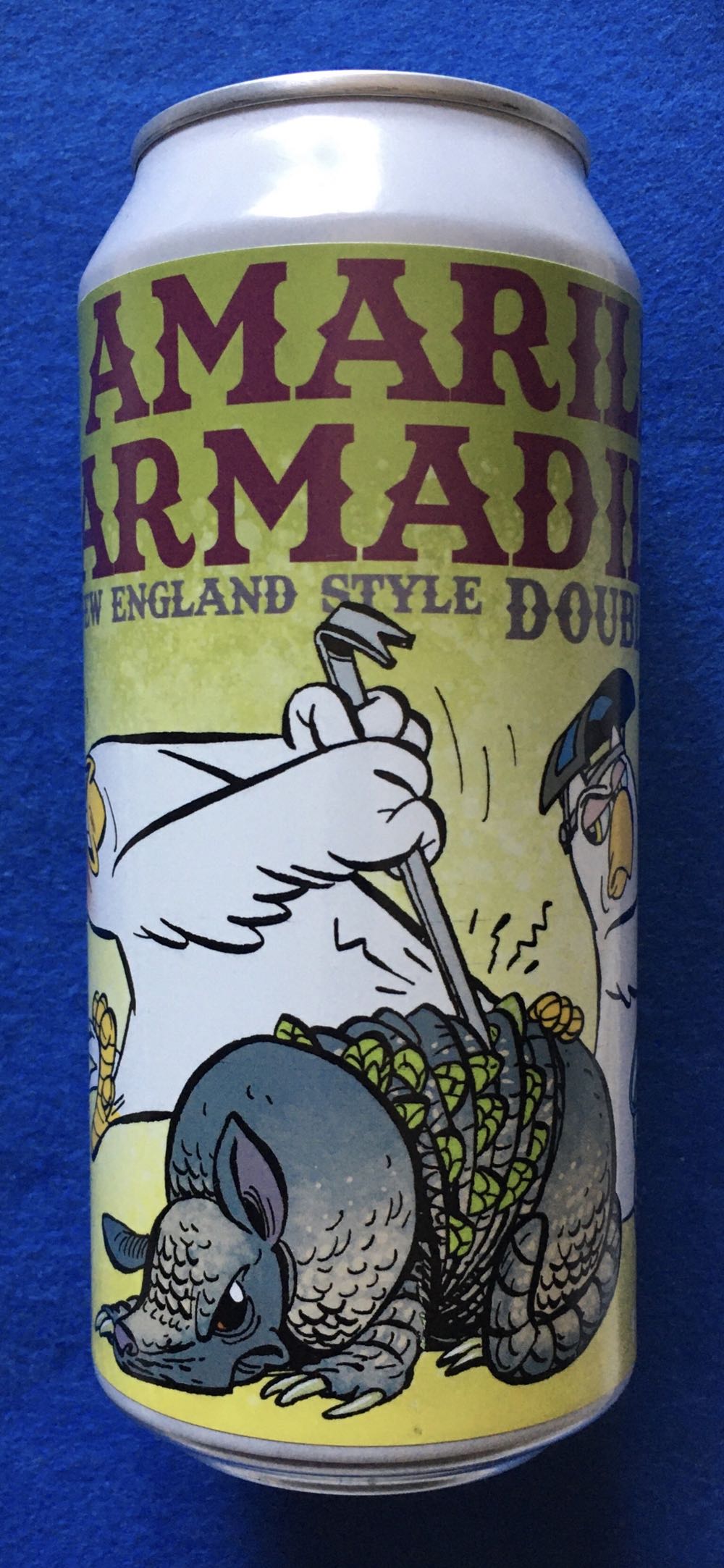 Amarillo Armadillo - Uiltje Brewing Company (440 mL) alcohol collectible [Barcode 8719325257373] - Main Image 4