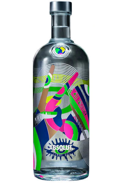 Absolut World - Absolut Spirits Co. (1000 mL) alcohol collectible [Barcode 7312040551972] - Main Image 4