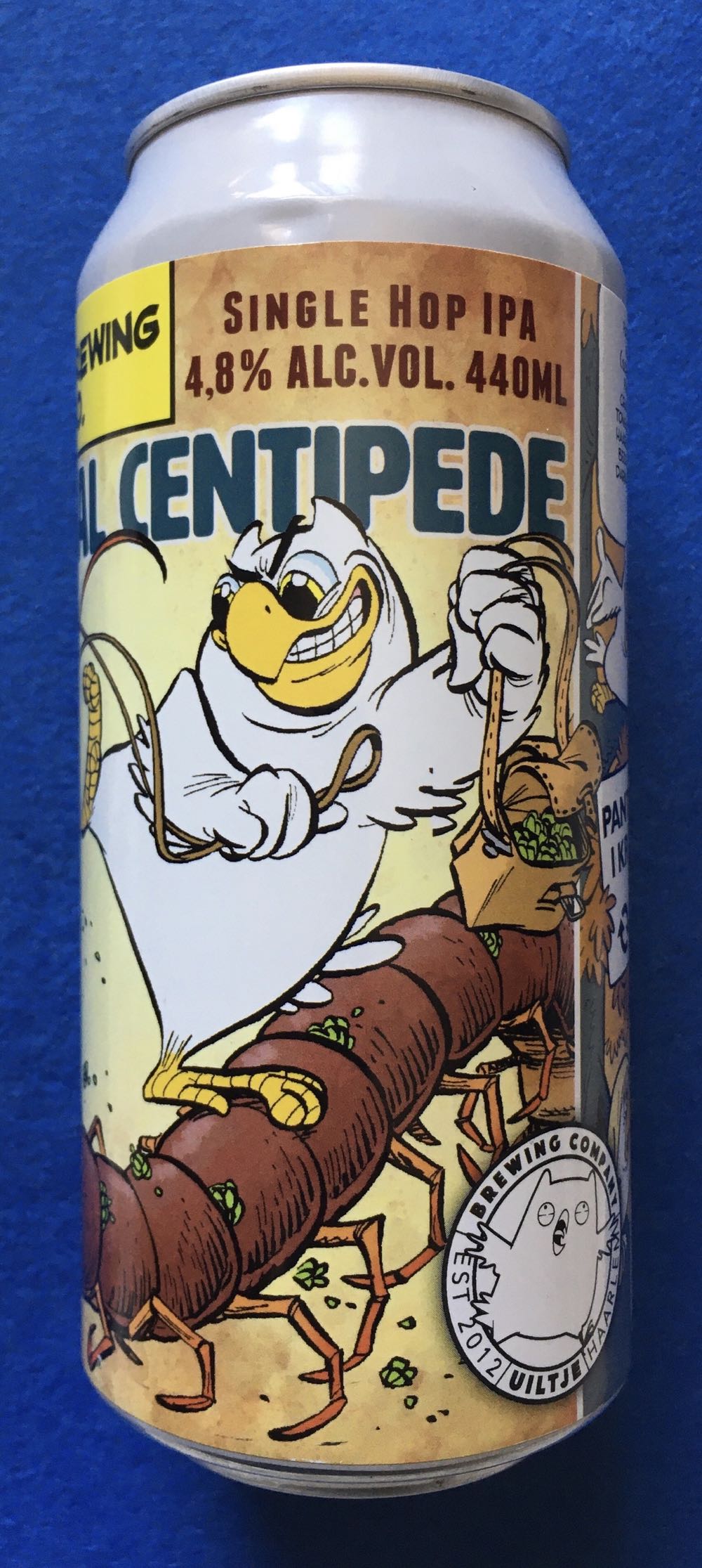Centennial Centipede - Uiltje Brewing Company (440 mL) alcohol collectible [Barcode 8719325257557] - Main Image 2