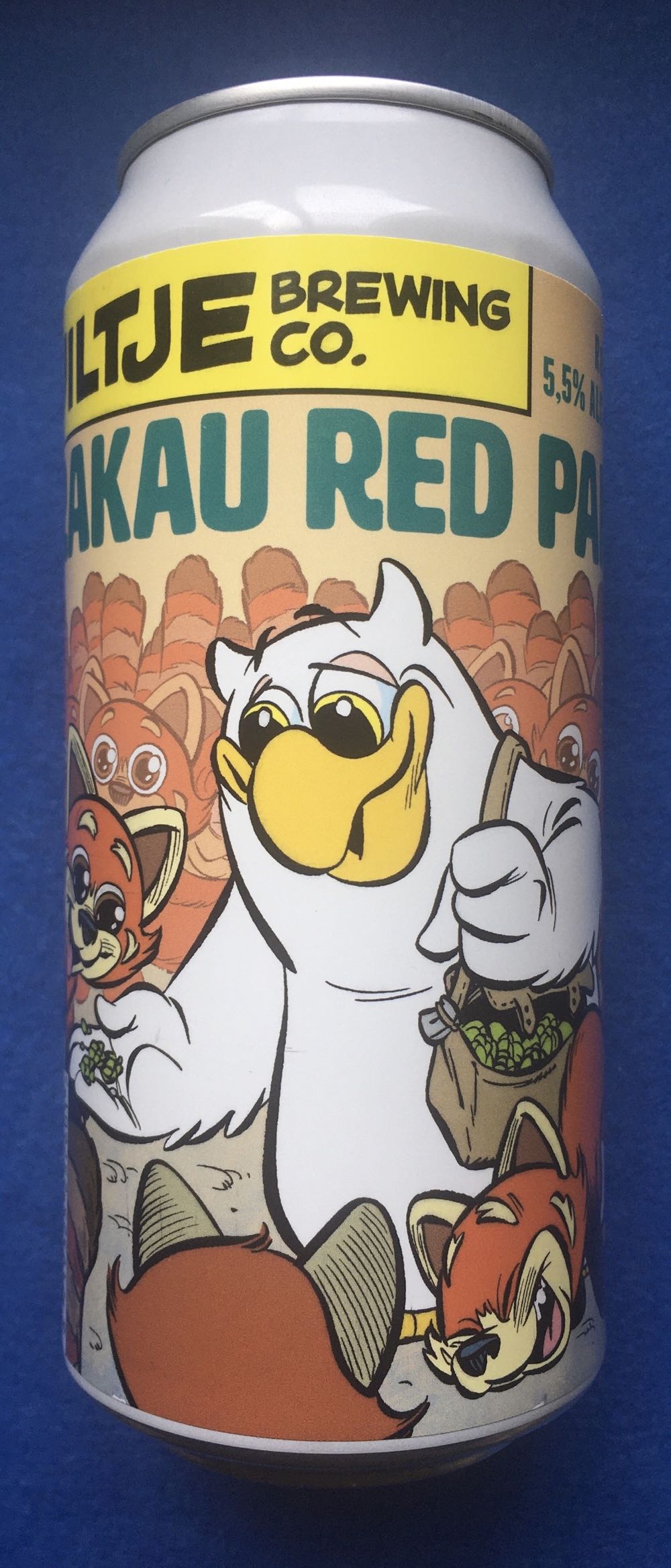 Rakau Red Panda - Uiltje Brewing Company (440 mL) alcohol collectible [Barcode 8719325257601] - Main Image 4