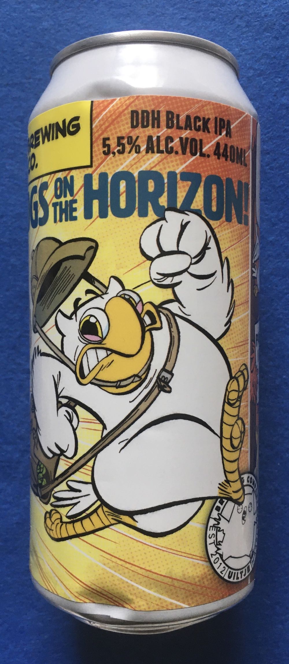 Hedgehogs On The Horizon! - Uiltje Brewing Company (440 mL) alcohol collectible [Barcode 8719325257632] - Main Image 2